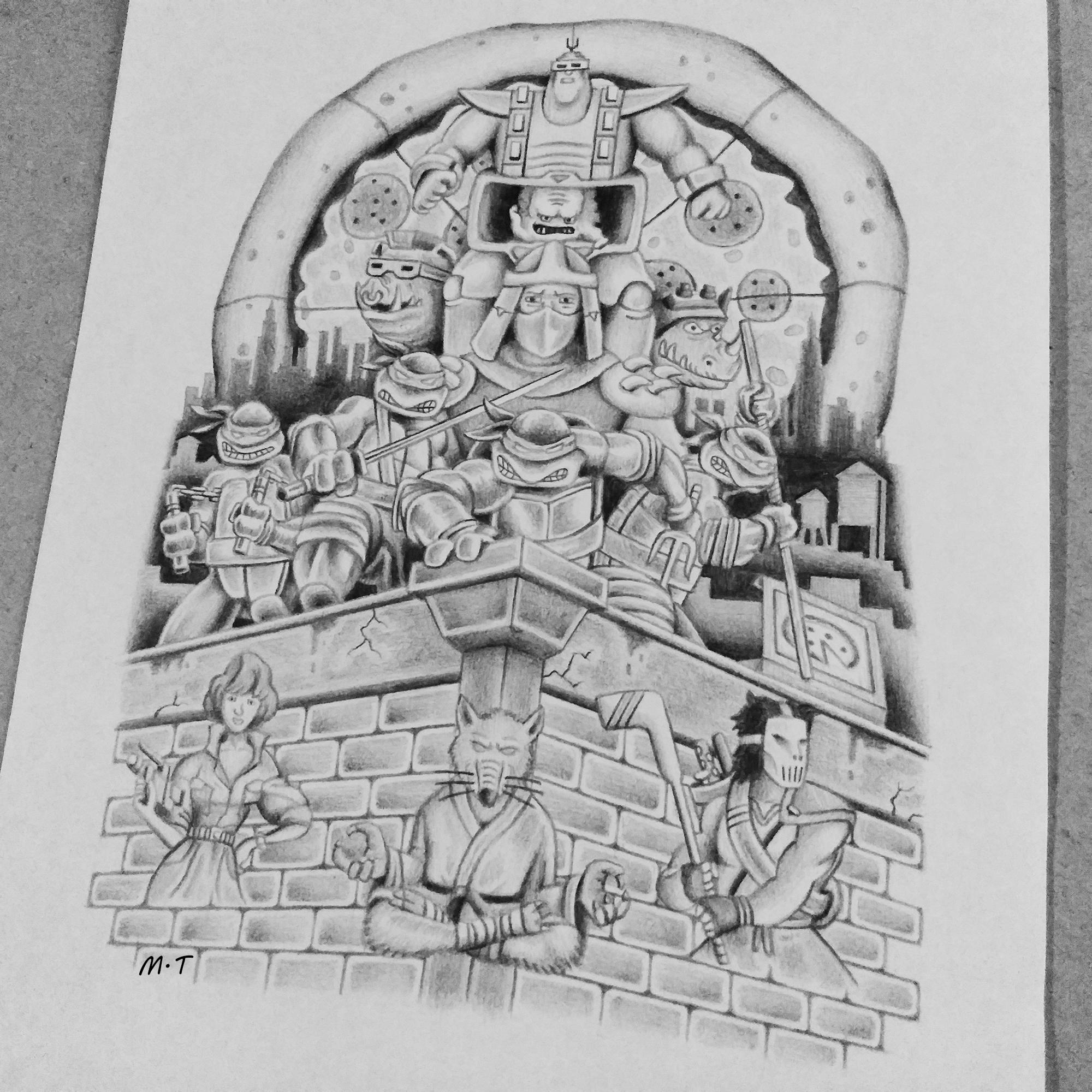 Teenage Mutant Ninja Turtles Back Tattoo Design : R/Electricbrainstem 2000_x_2000_jpg