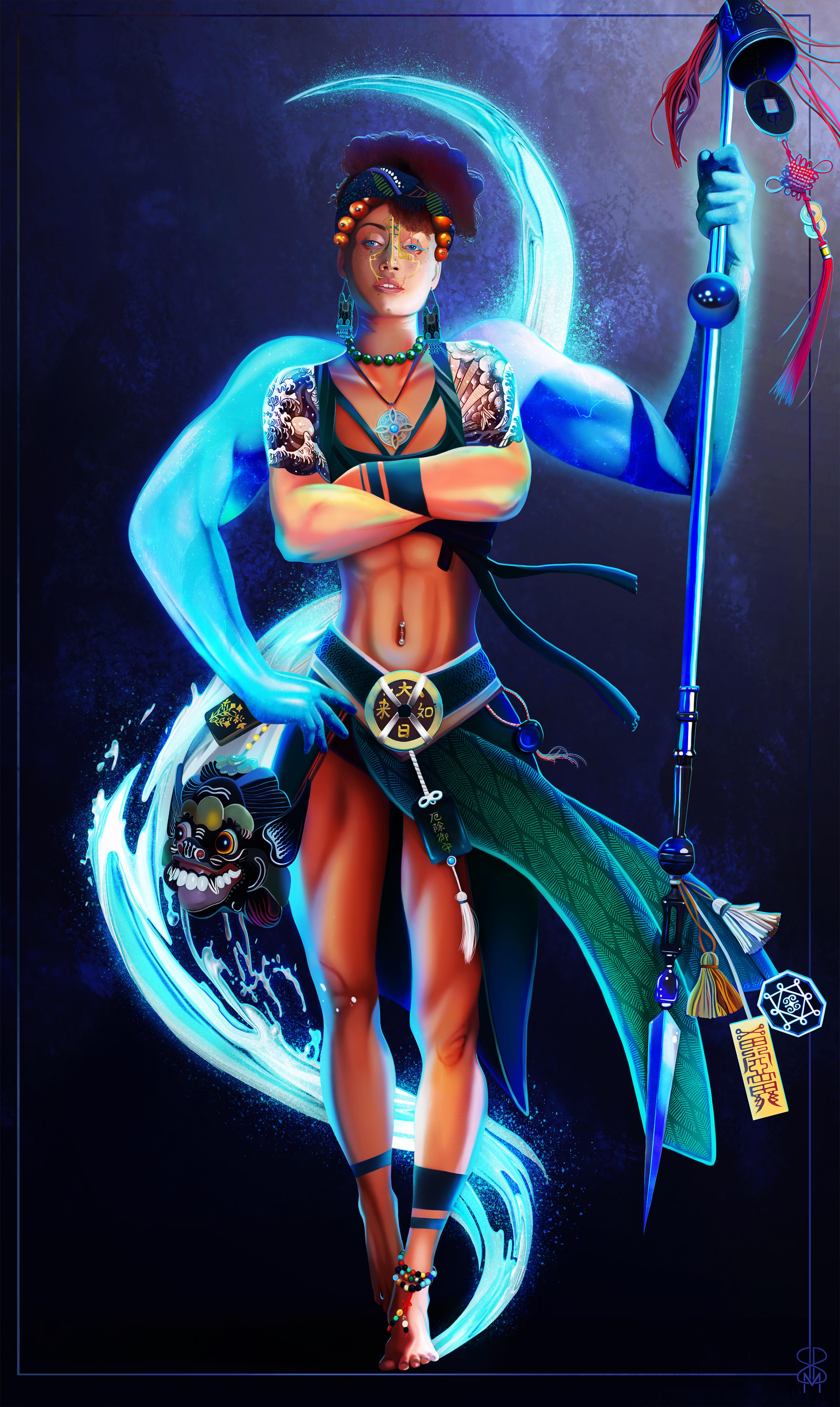 Astral self monk art