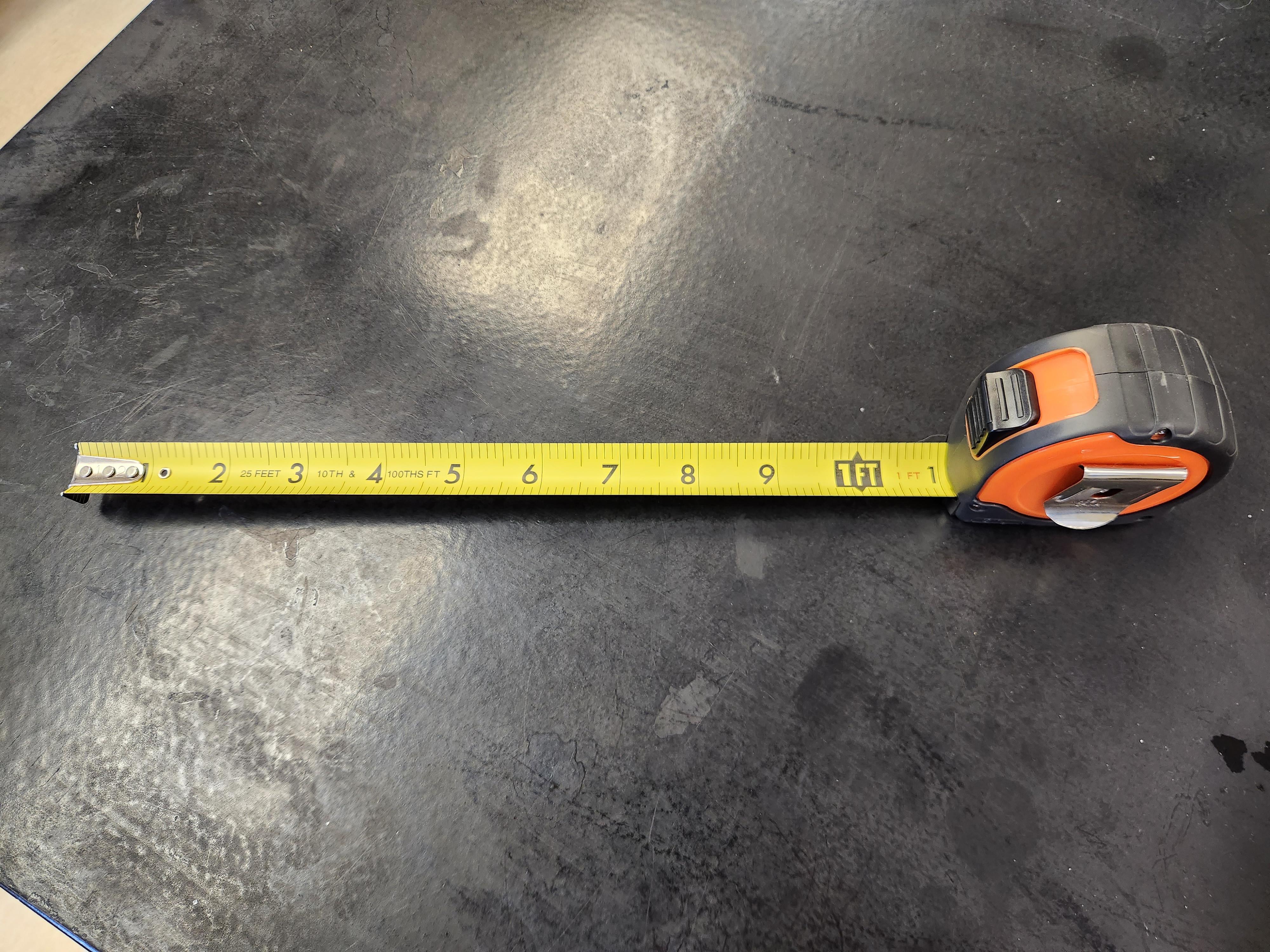 110 inch dick tape measure