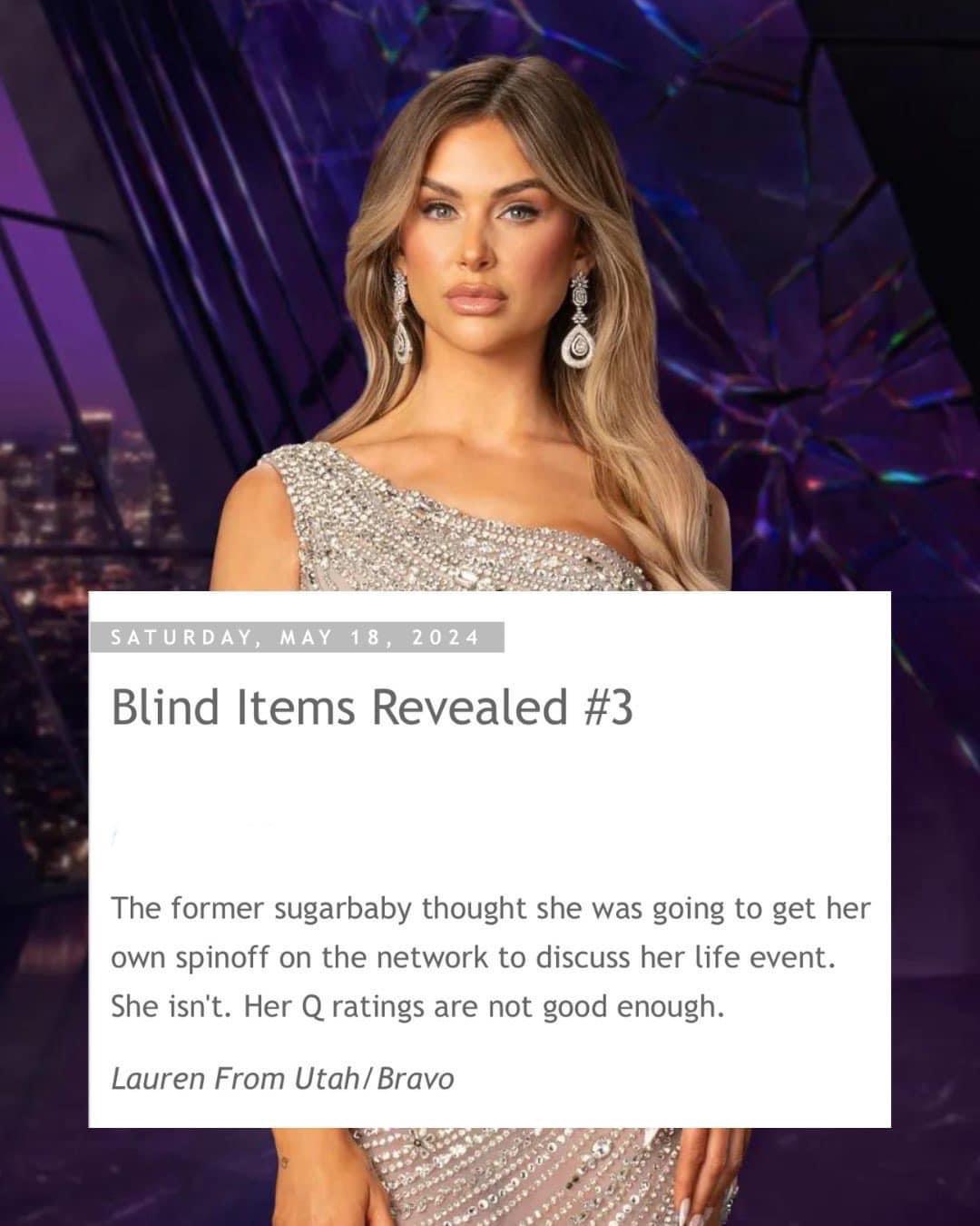 Blind items revealed 2024