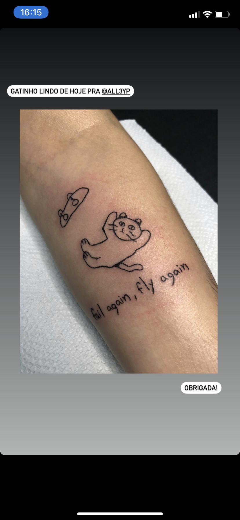 Hello Folks. Random Question… Do You Have A Tattoo Symbolizing Skateboarding Too? I Did This Yesterday On My Arm… : R/Newskaters 1792_x_828_jpg