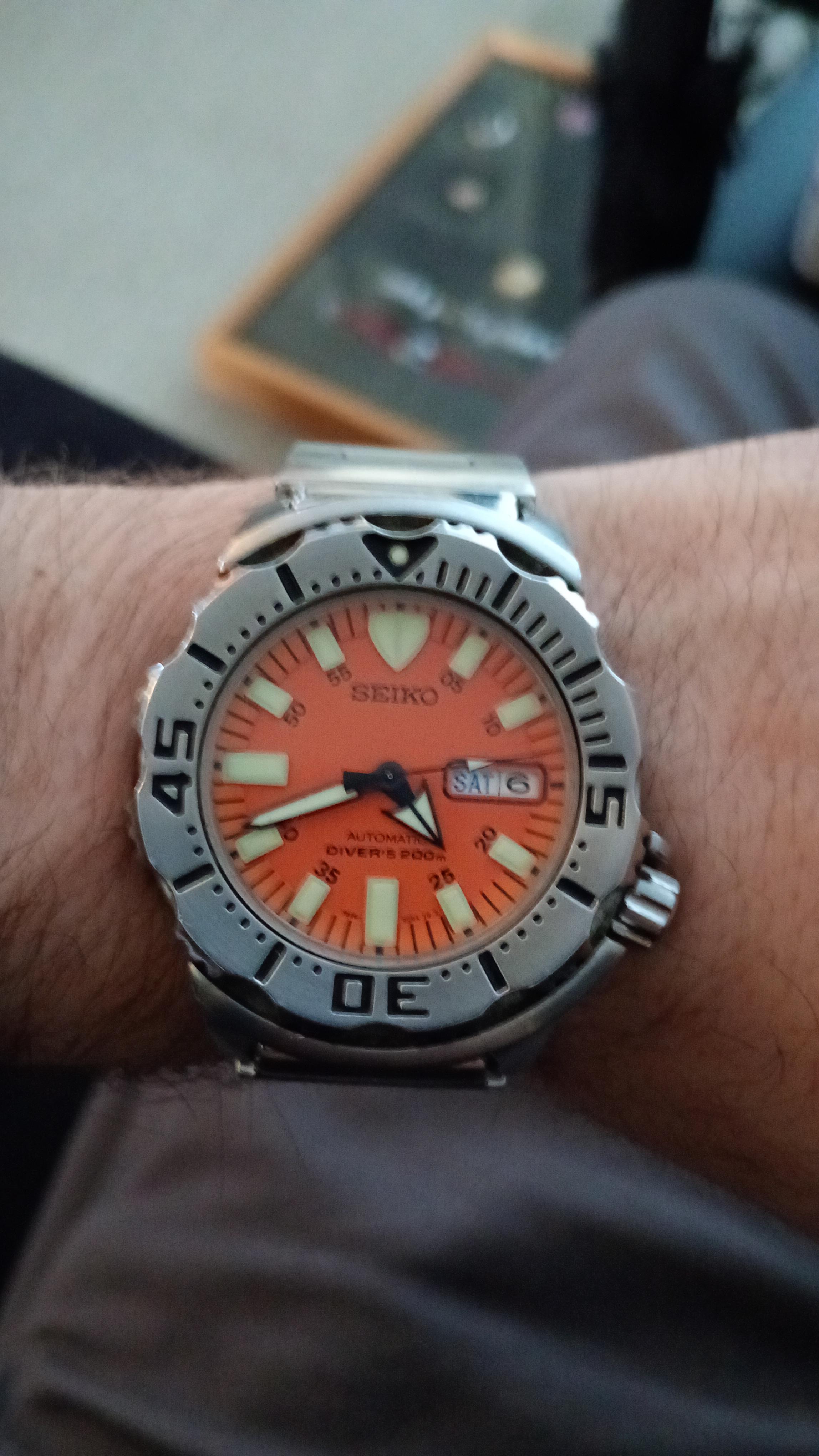 Seiko Orange Monster [7S26-0350] : rSeiko