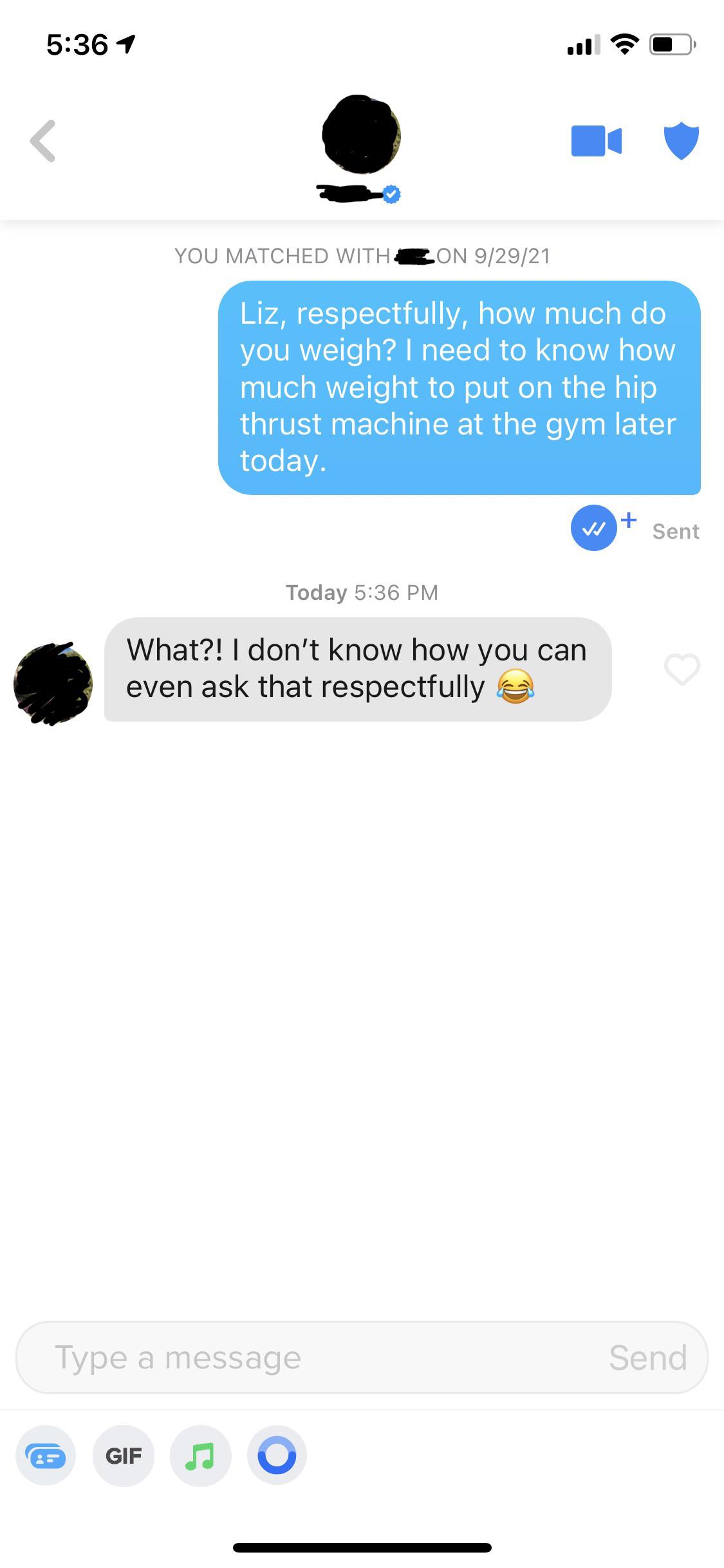 Gym pickup lines