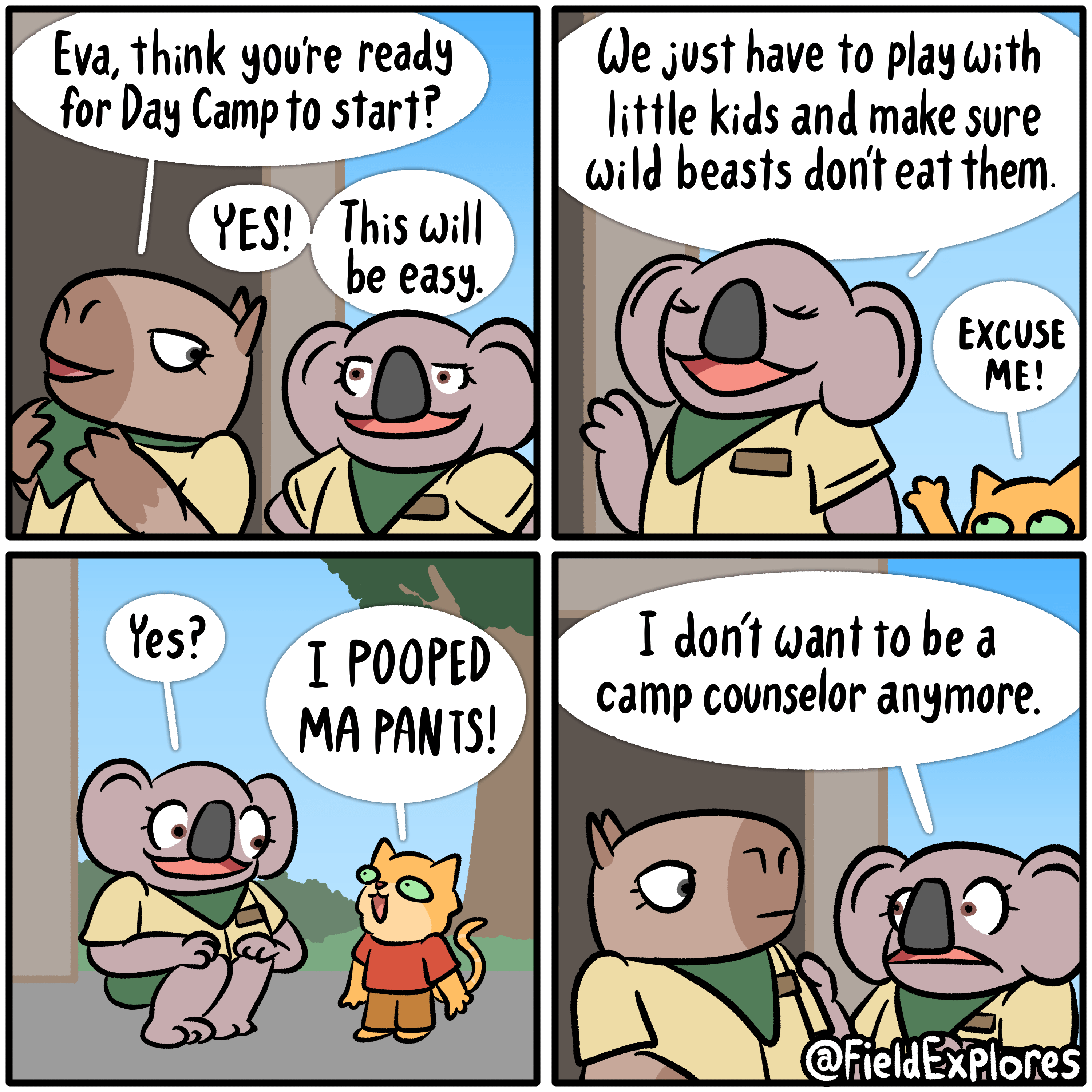 Day Camp (Part 1) - Gator Days : rcomics