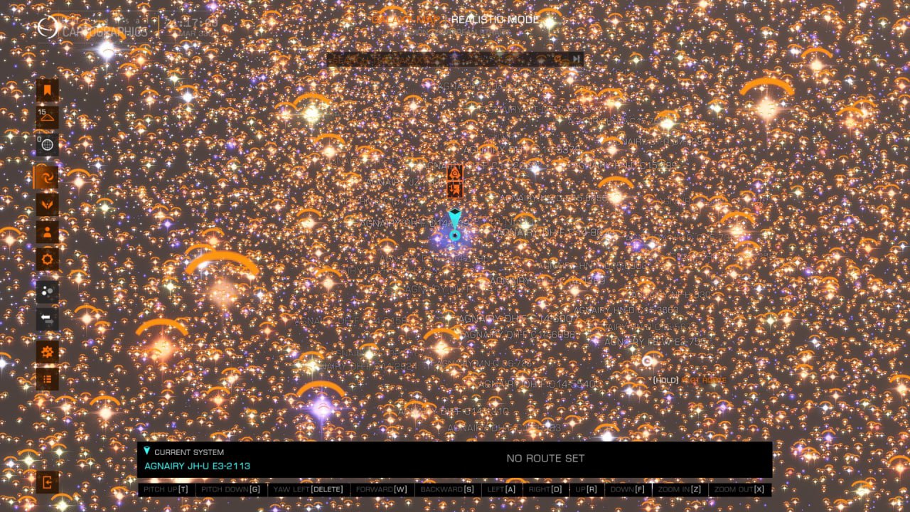 Elite dangerous galaxy map