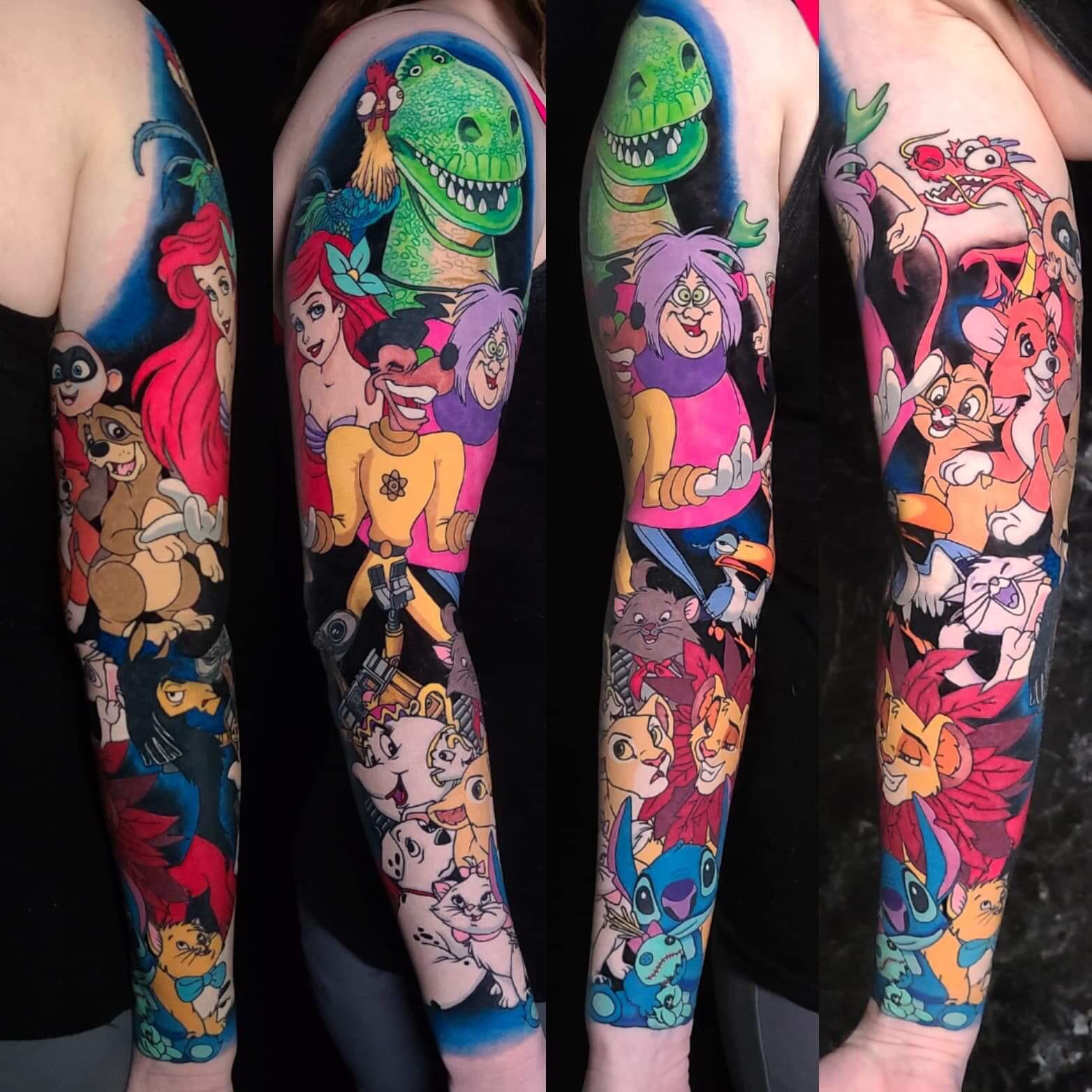 Disney up tattoo