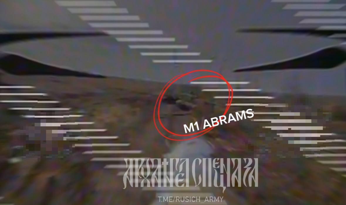 Another drone footage targeting Abrams : rTankPorn