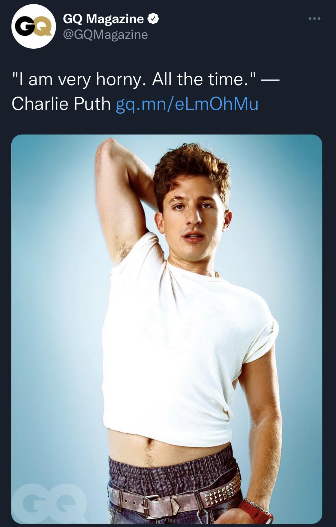 Charlie puth jerking off