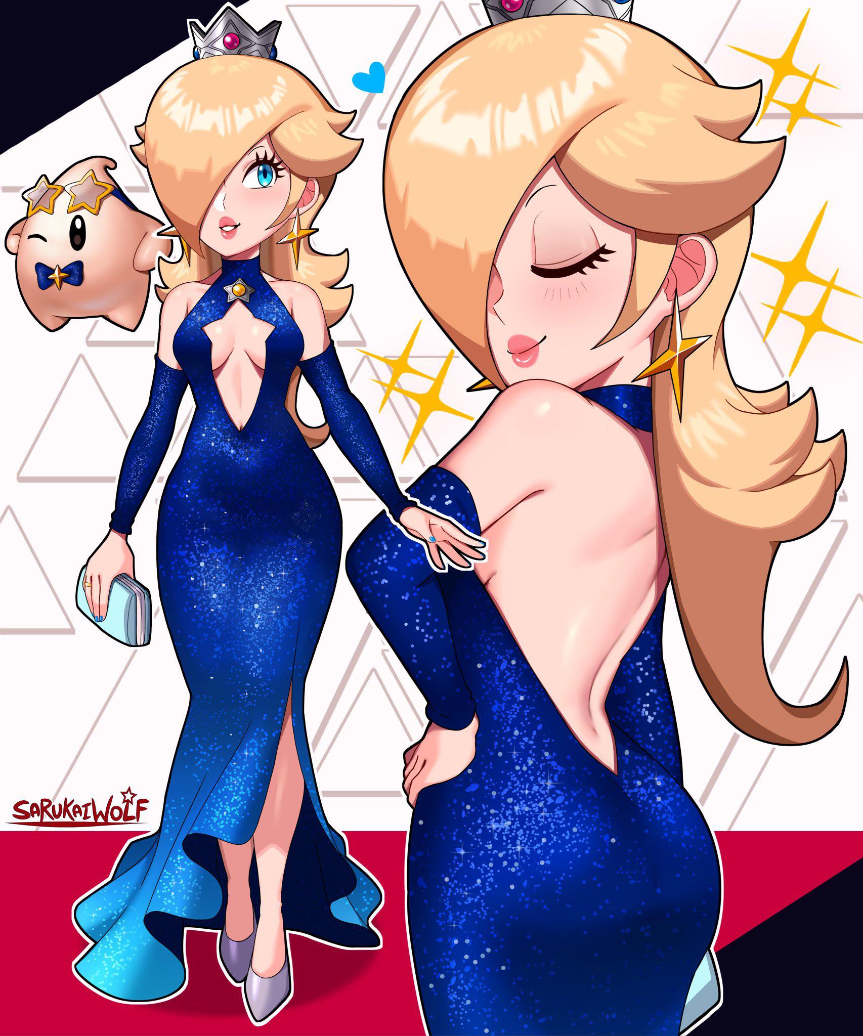 Rosalina boobs