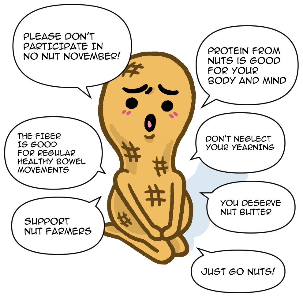 Sarahs no-nut november