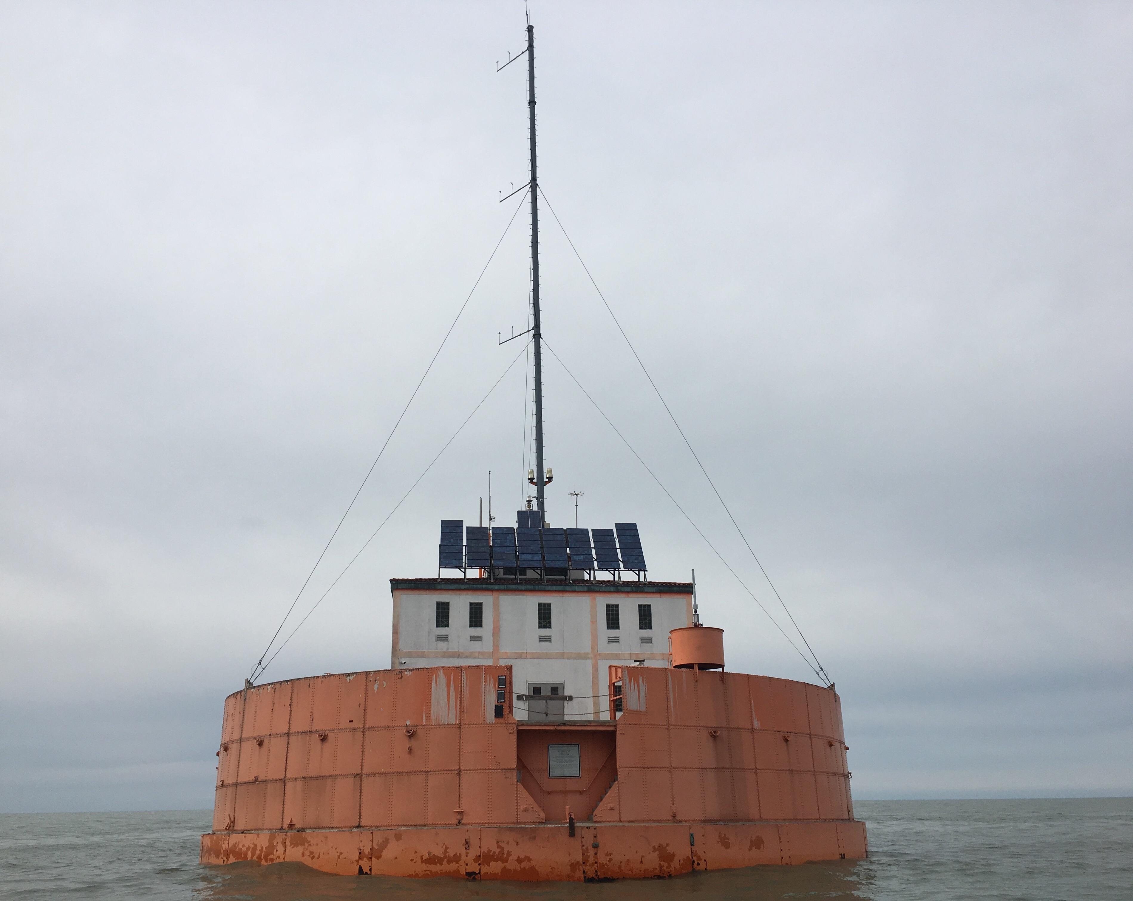 Cleveland water crib camera