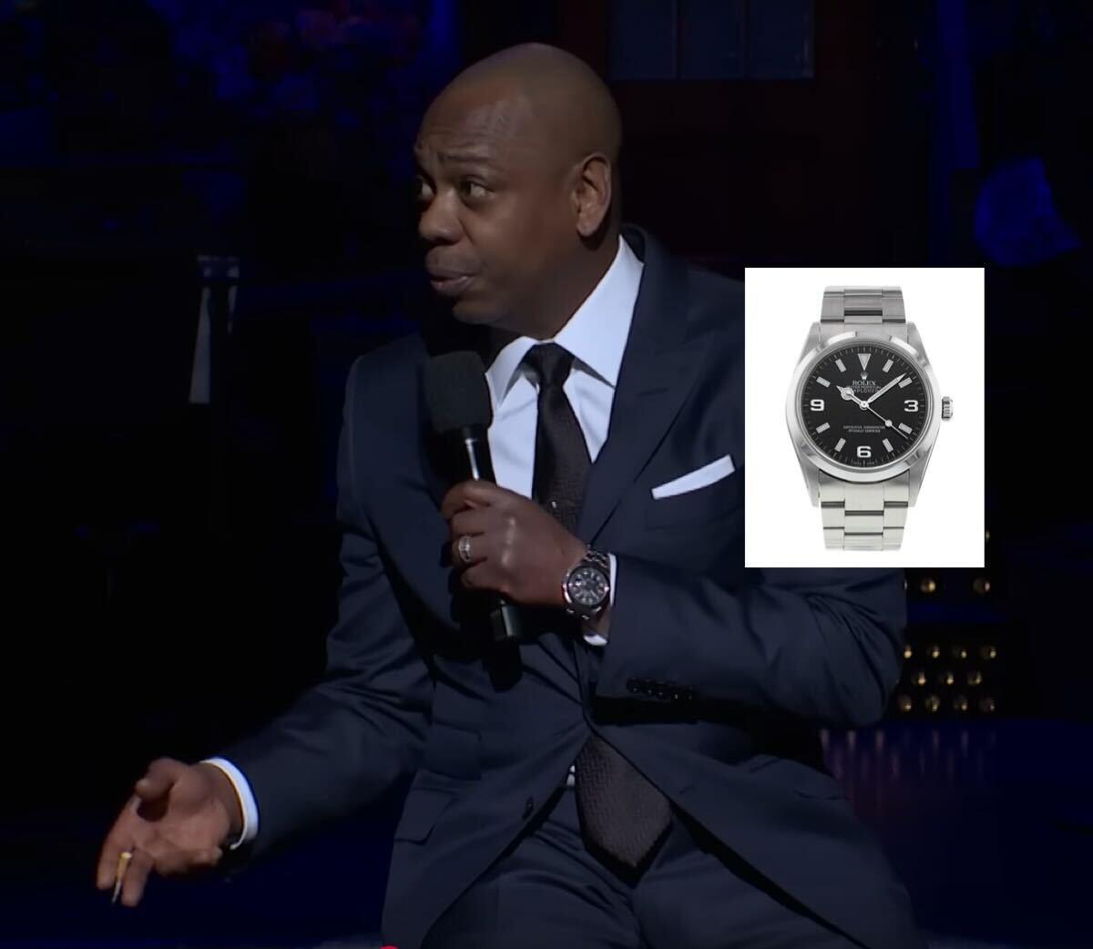 Dave chappelle watch collection