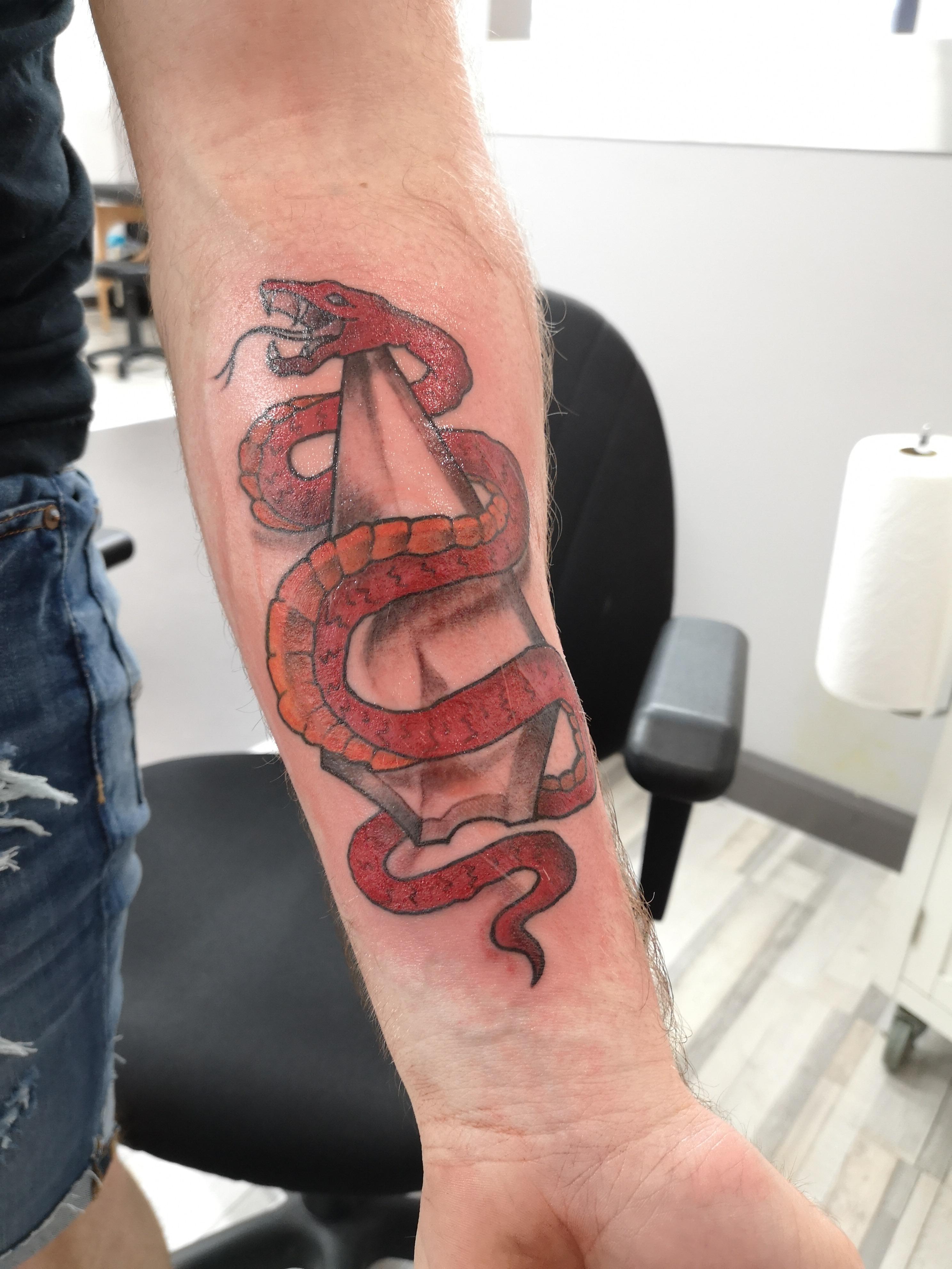 Fan Content] Here Is My Tattoo, I Had This Idea For A Few Years But Never Found The Right Artist To Make It. Today Was The Day ! : R/Spartacus_Tv 3968_x_2976_jpg