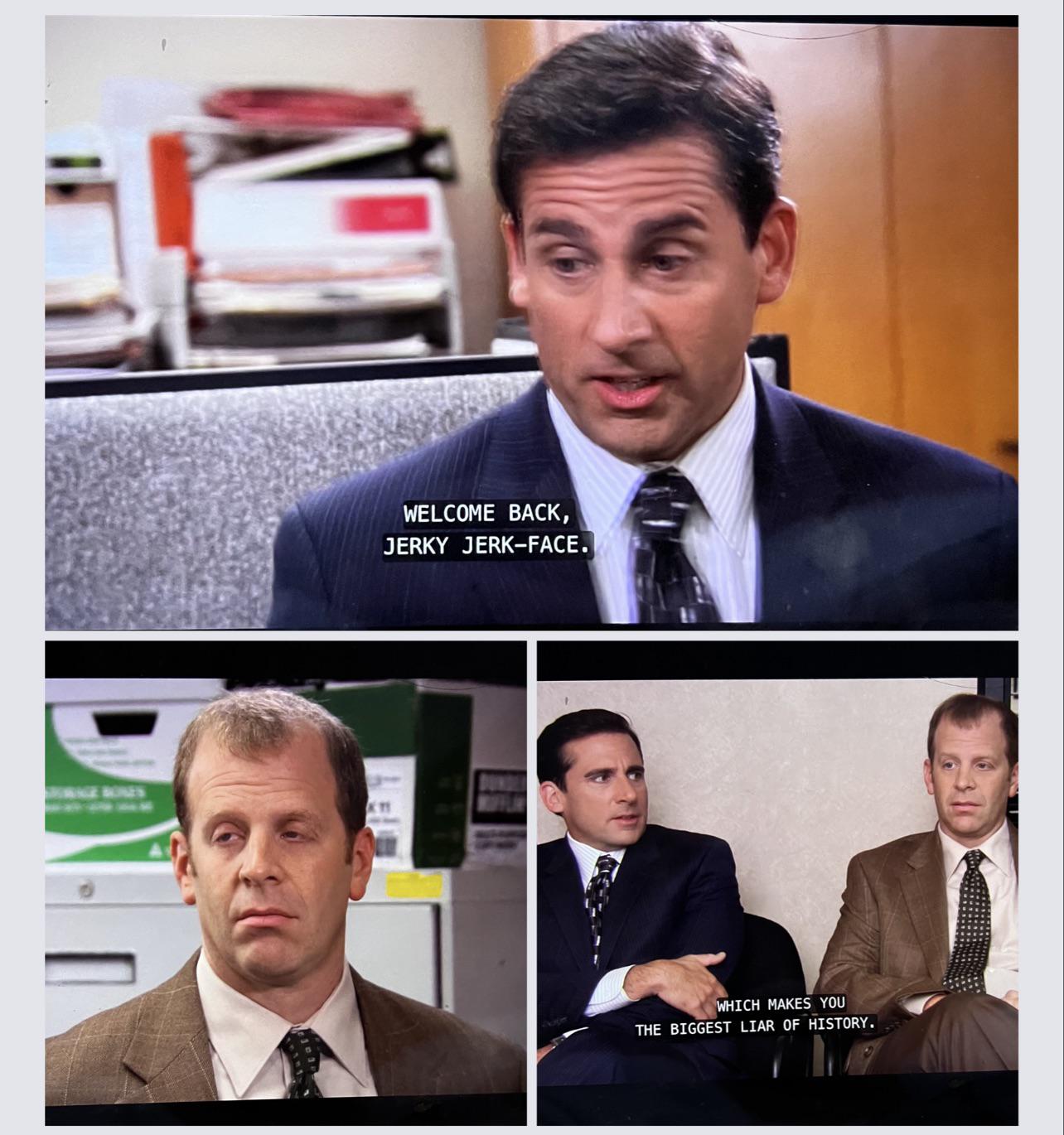 Why does michael hate toby