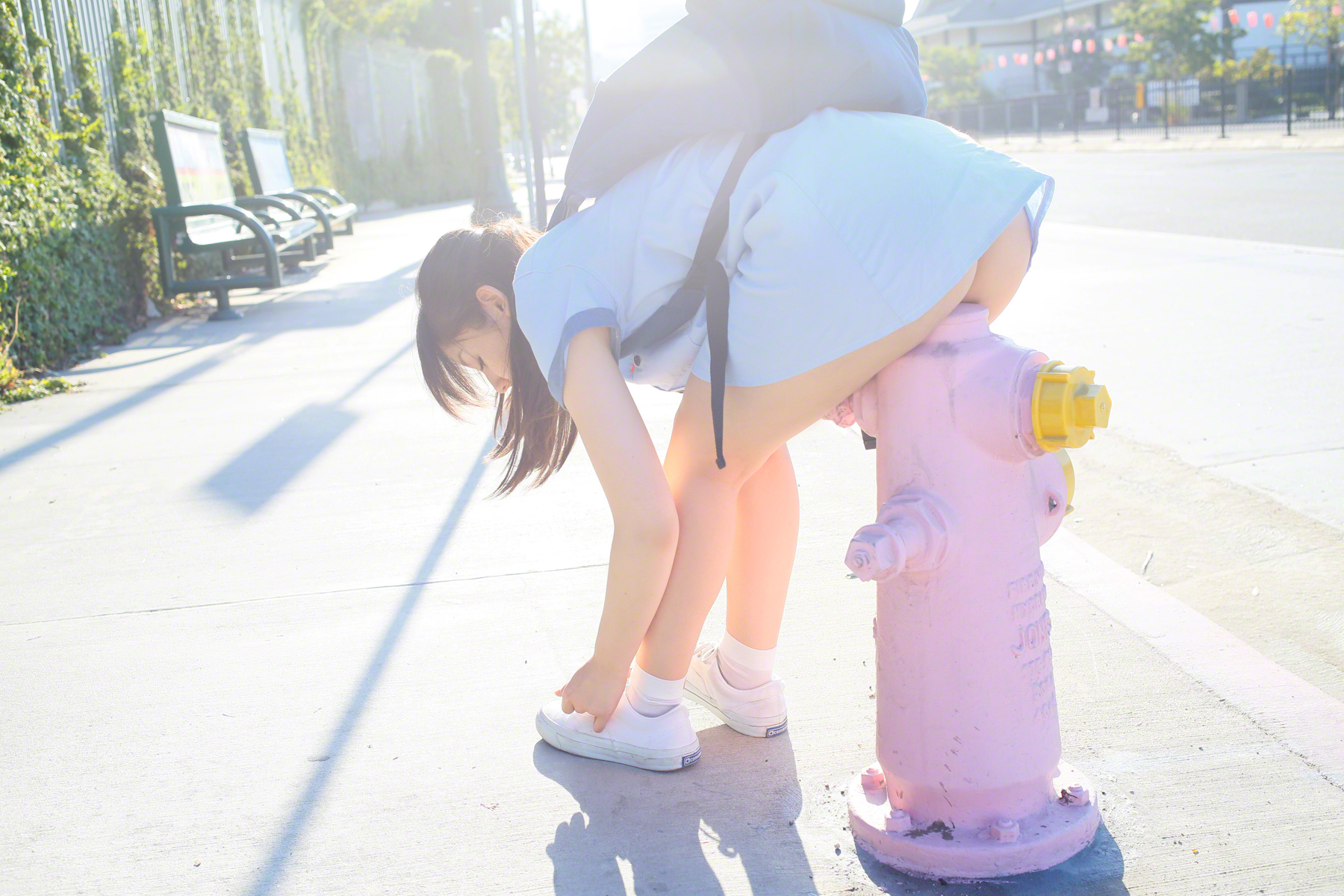 Rina koike fire hydrant