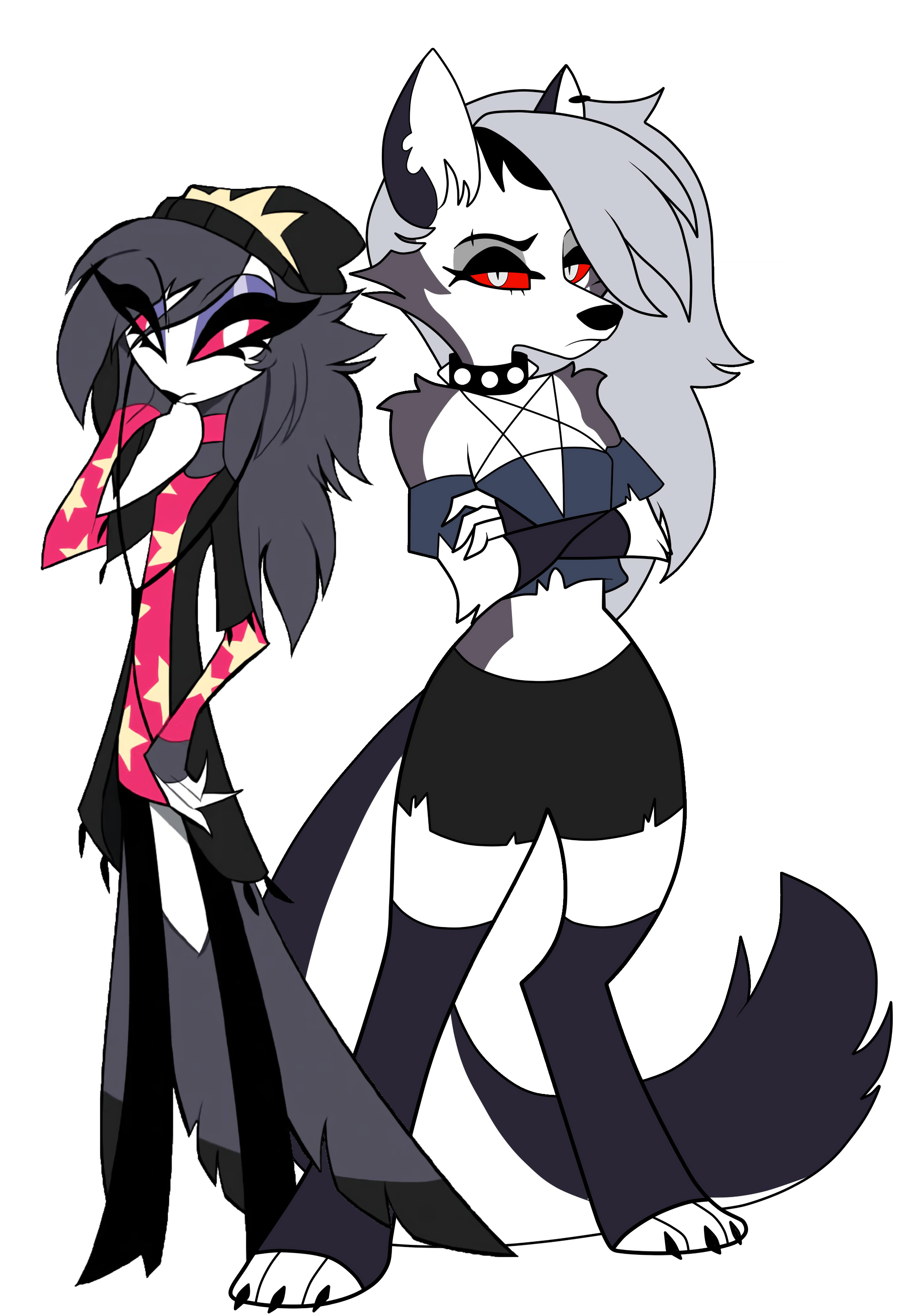 Helluva boss octavia and loona