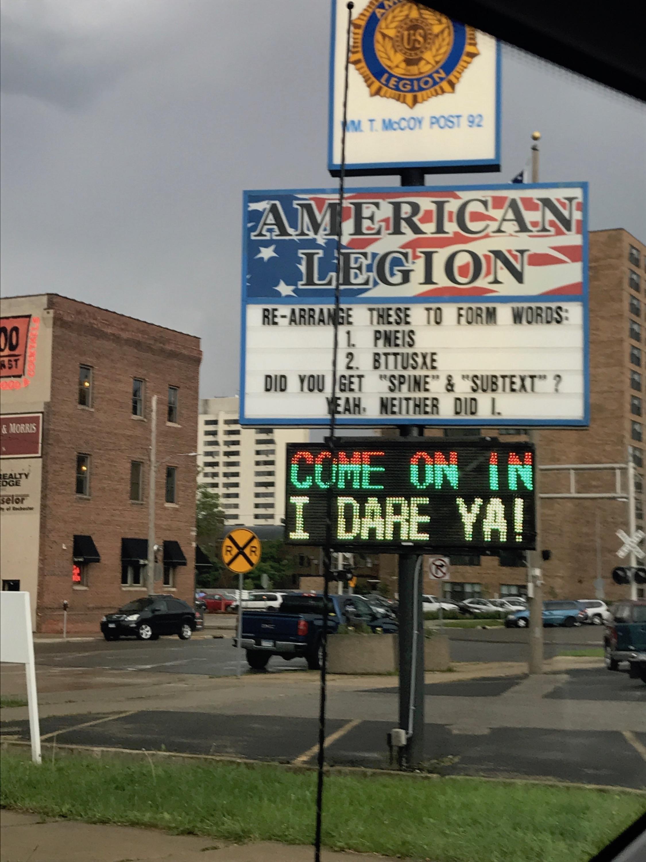 What are american legion posts