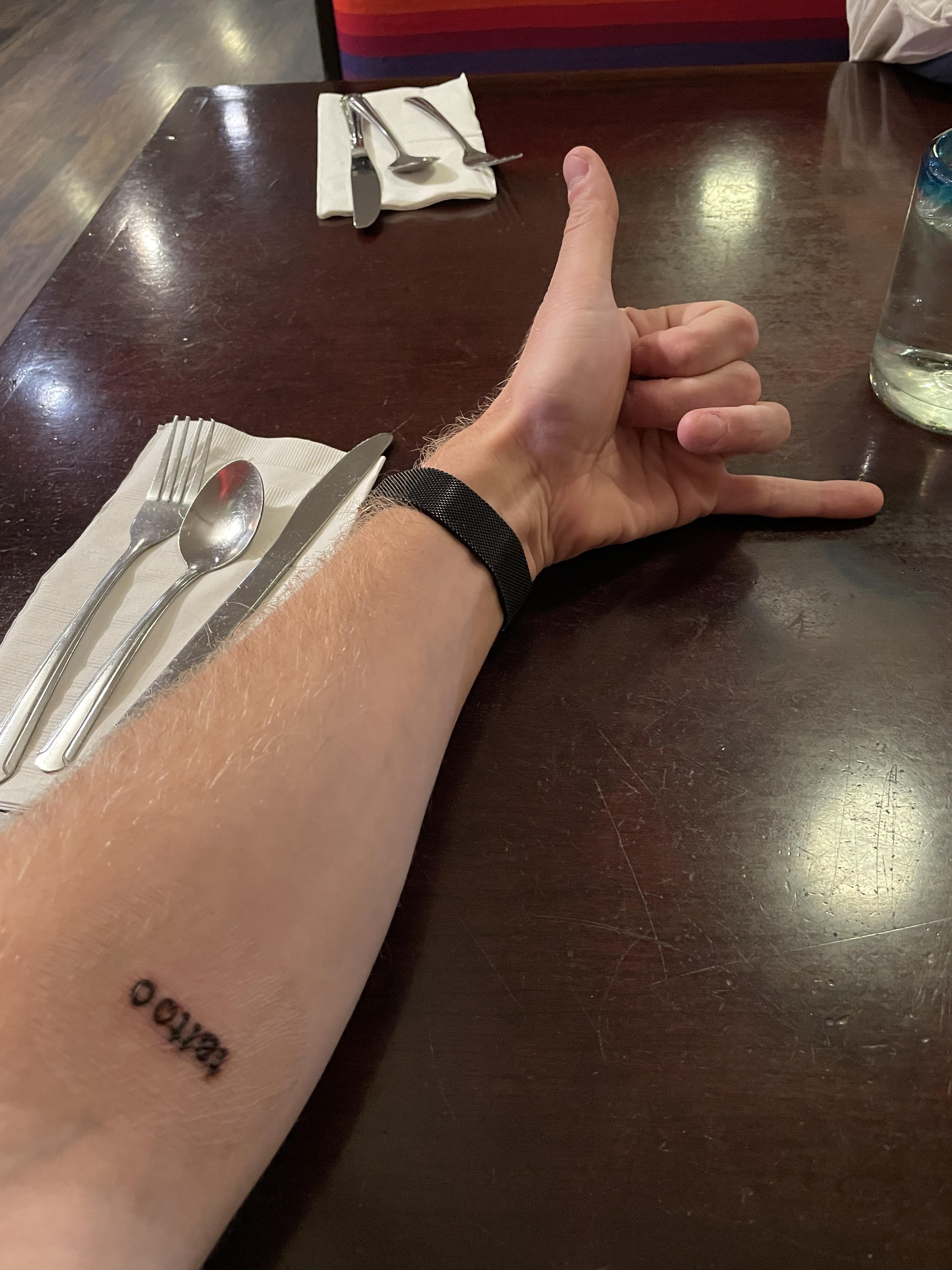 Finally Got My First Tattoo! Am I Doing This Right? (Done By The Lovely True Grit Shop In Albuquerque) : R/Tattoo 4032_x_3024_jpg