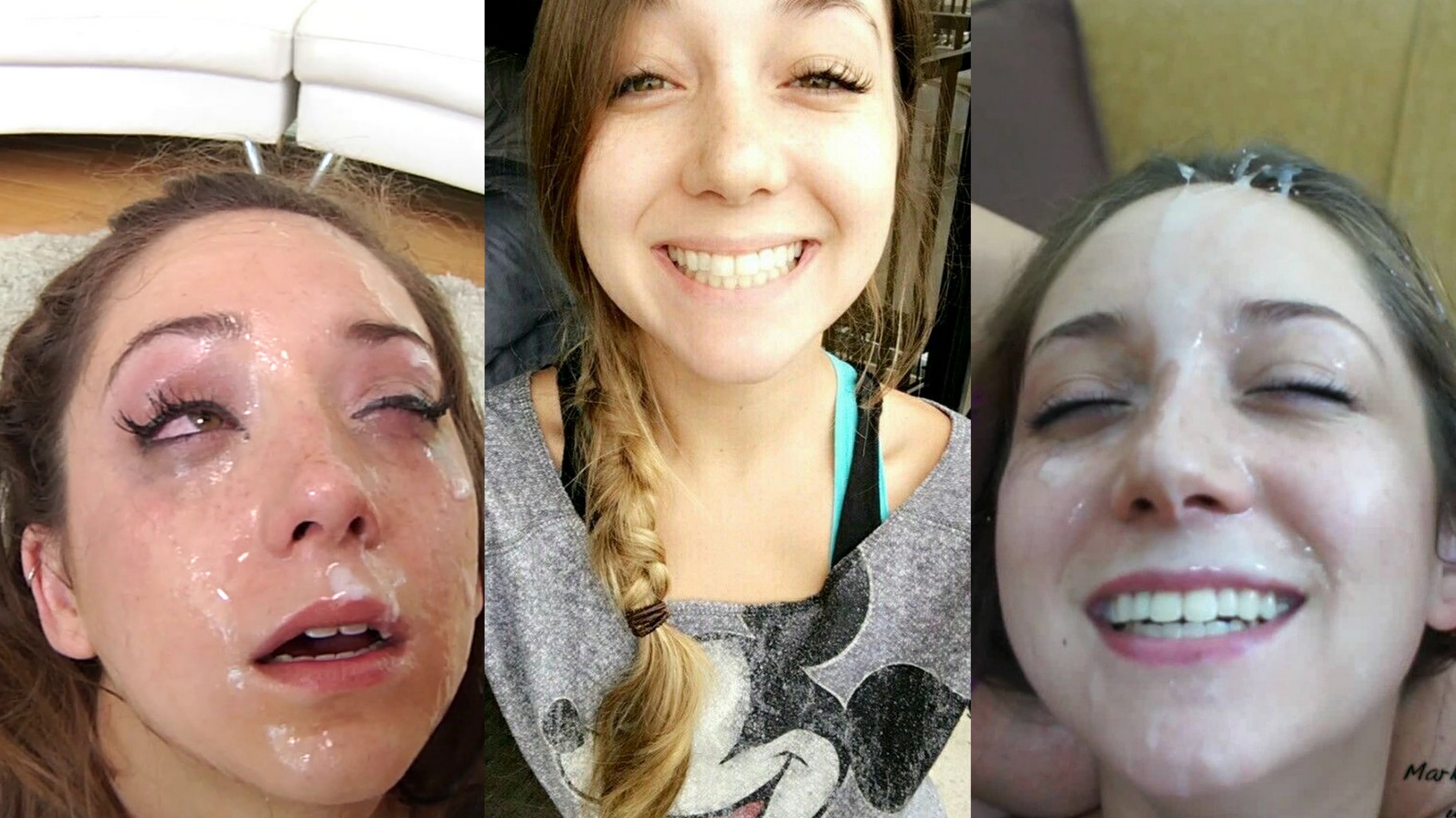 Tik tok cum facial