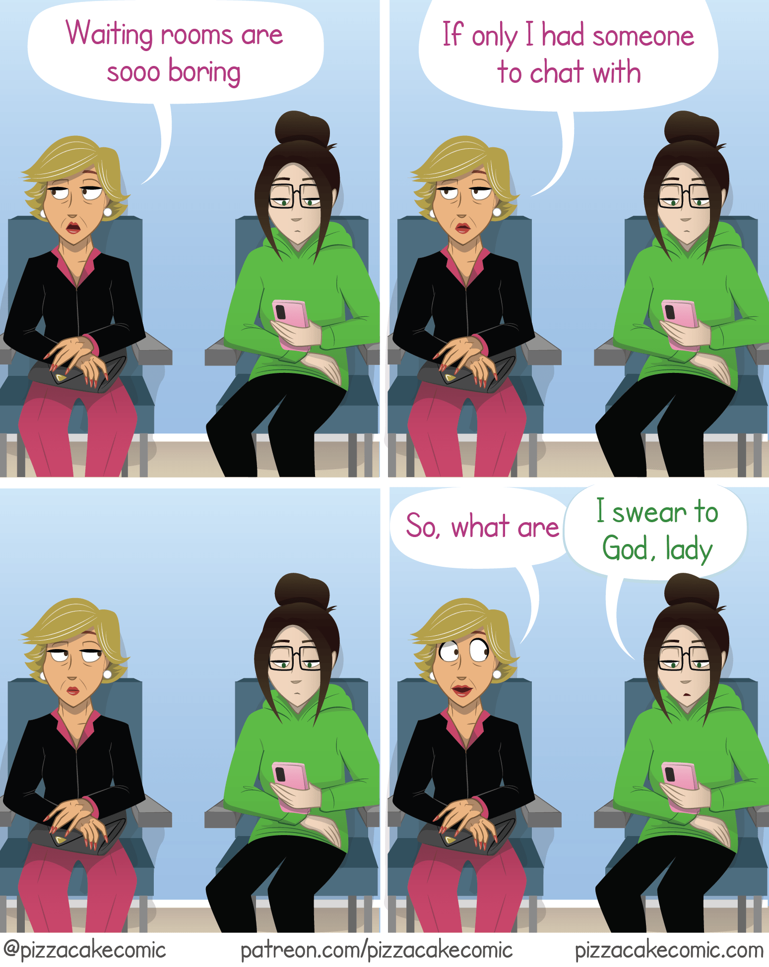 Waiting room porn comics