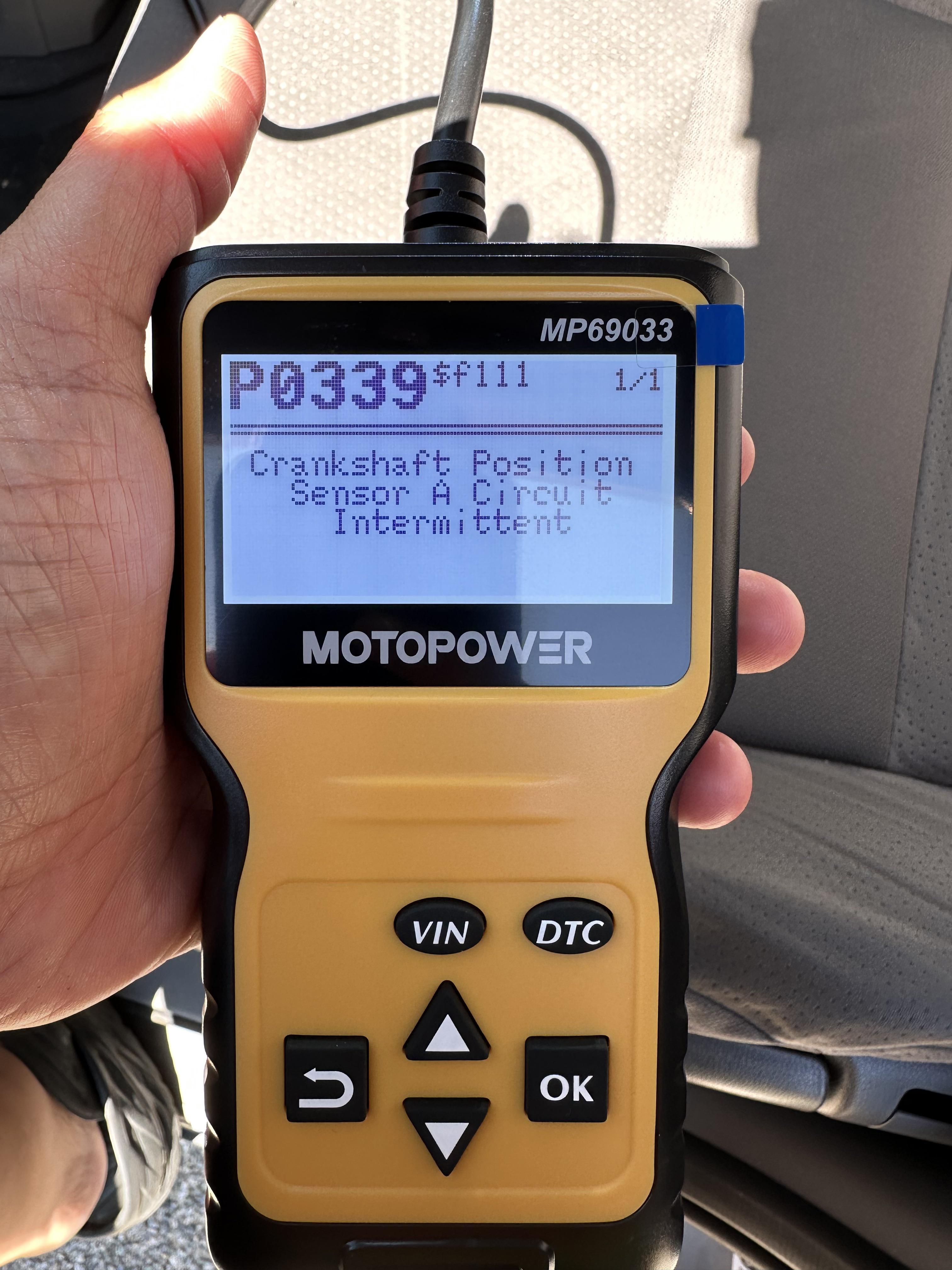Honda crv blinking d