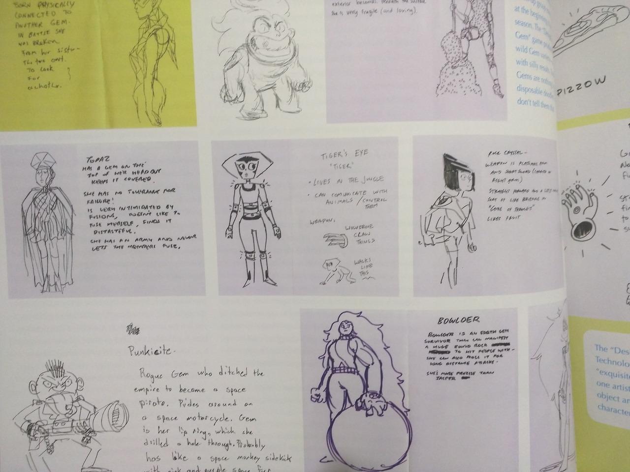 Even More Gem Concepts From The Art Book Stevenuniverse