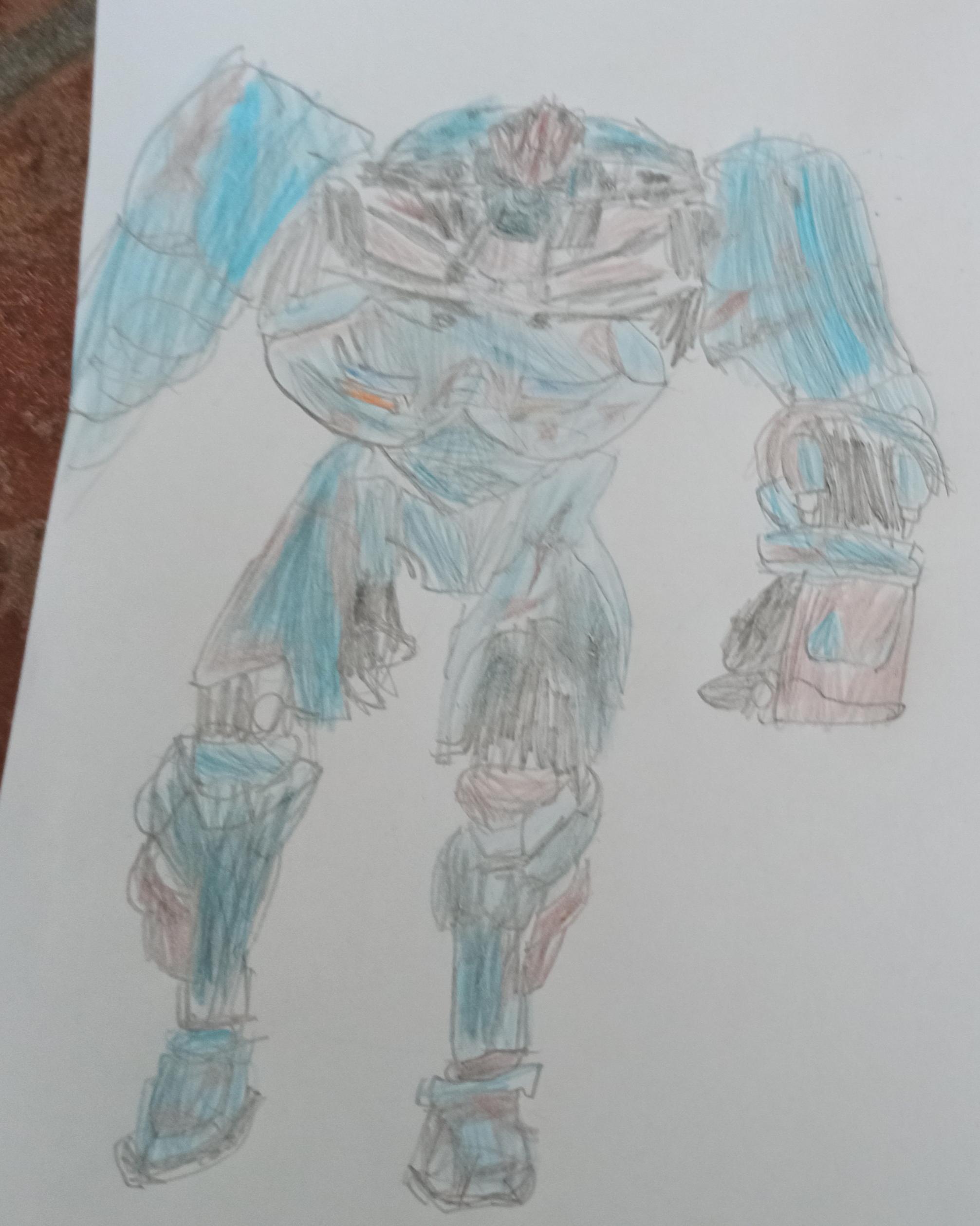 I Did A Fan Art Of Ambush Is My First Real Steel S Drawing Owner I Hope You Like It Realsteel