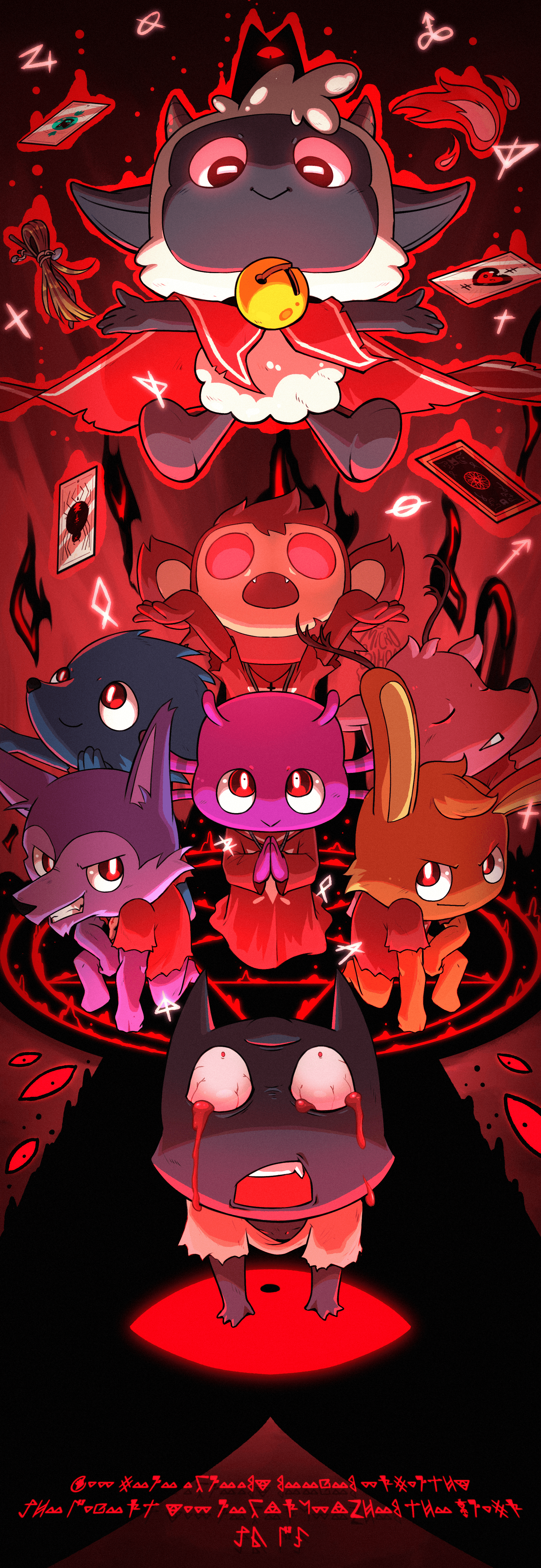 Cult of the lamb fanart