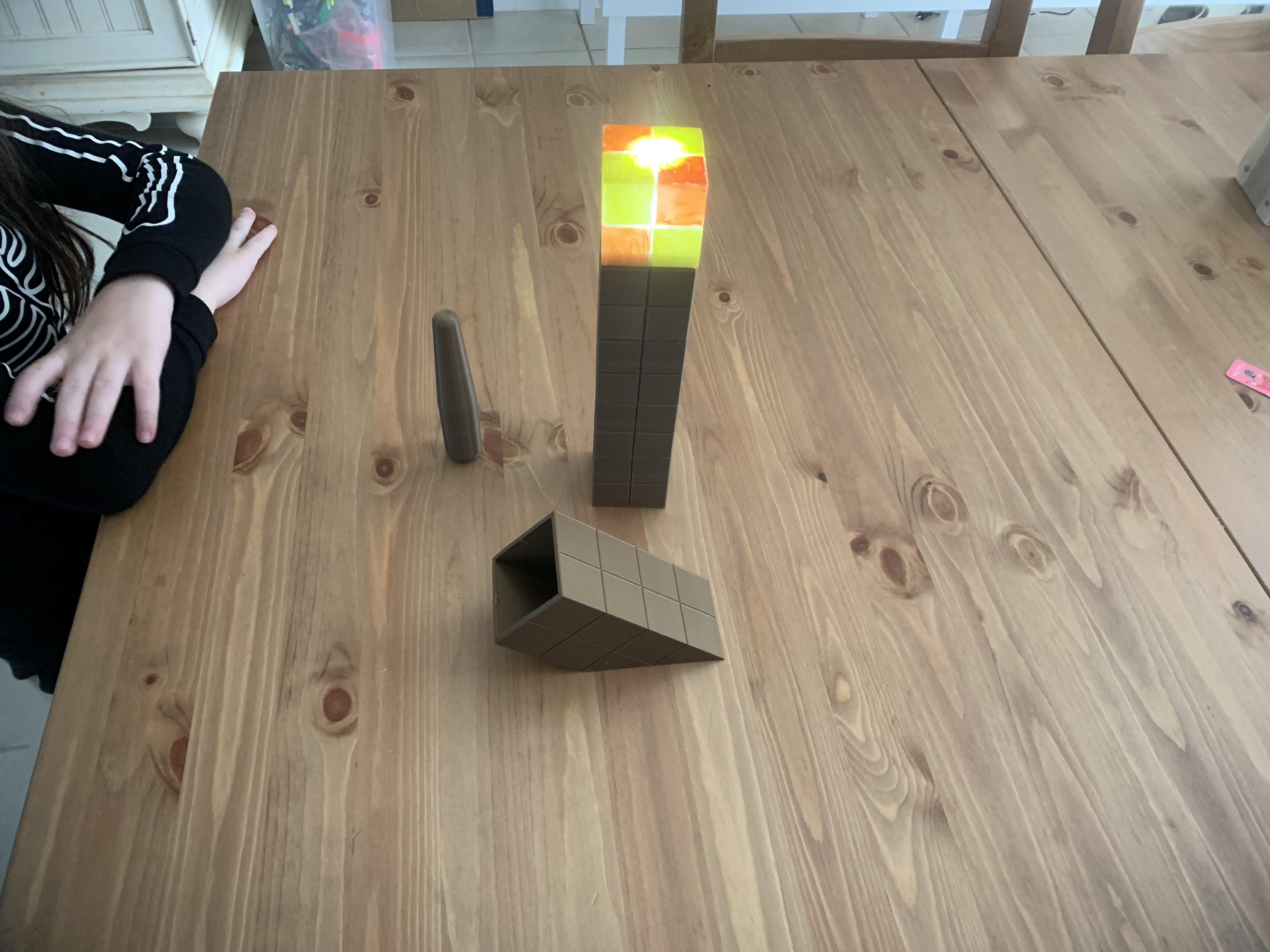 Minecraft torch dildo
