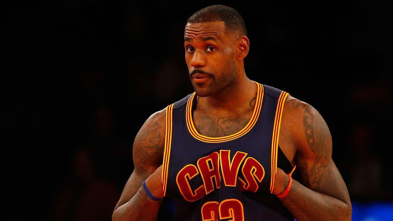 Kinda hope Bron brings back the stache this season, I think itd go well with the vintage laker jerseys and Kareem glasses. : rlakers Spyirl-145