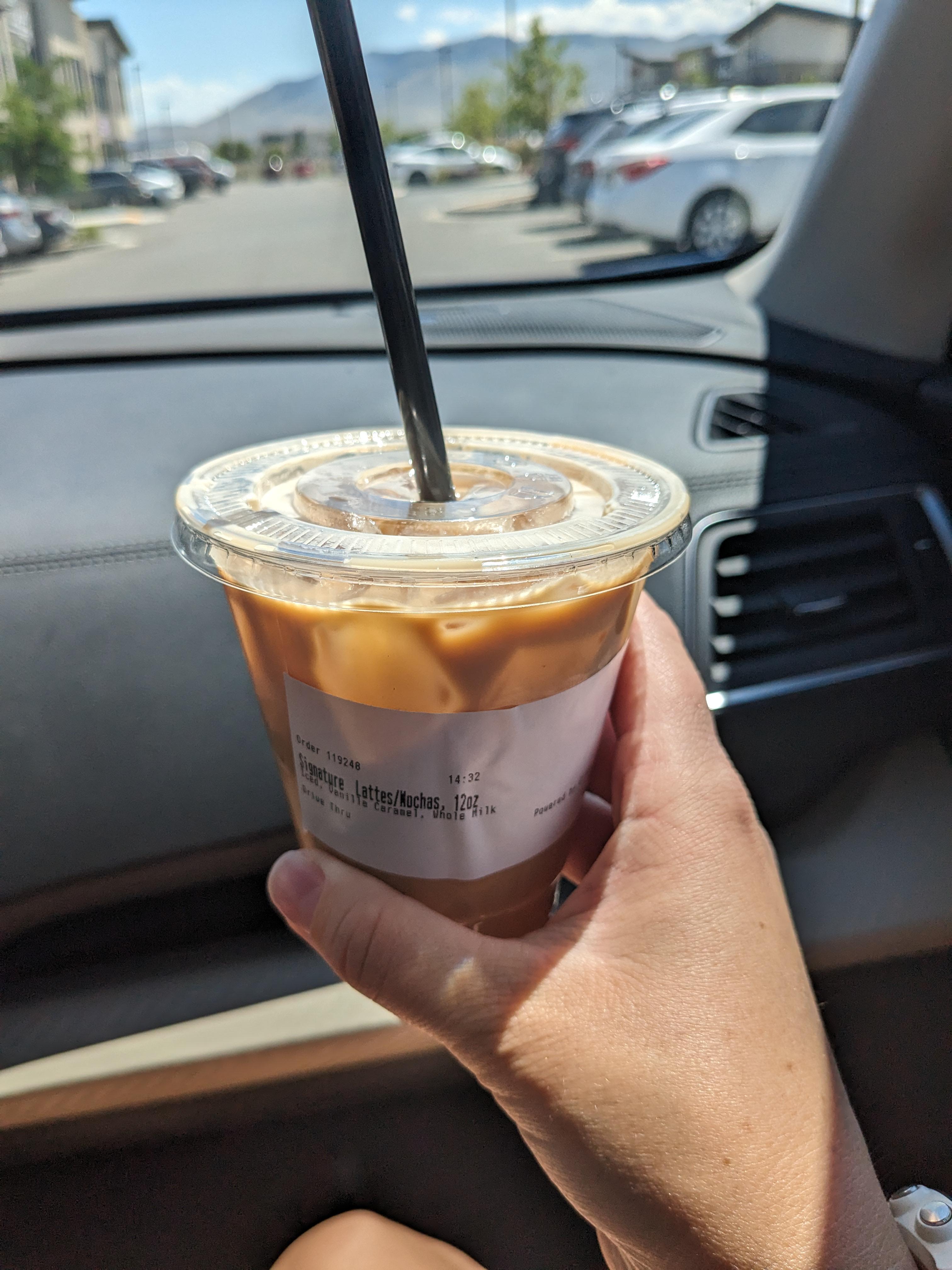 1st coffee ever!! .... Its disgusting 😂 : rexmormon Seven brew coffee menu