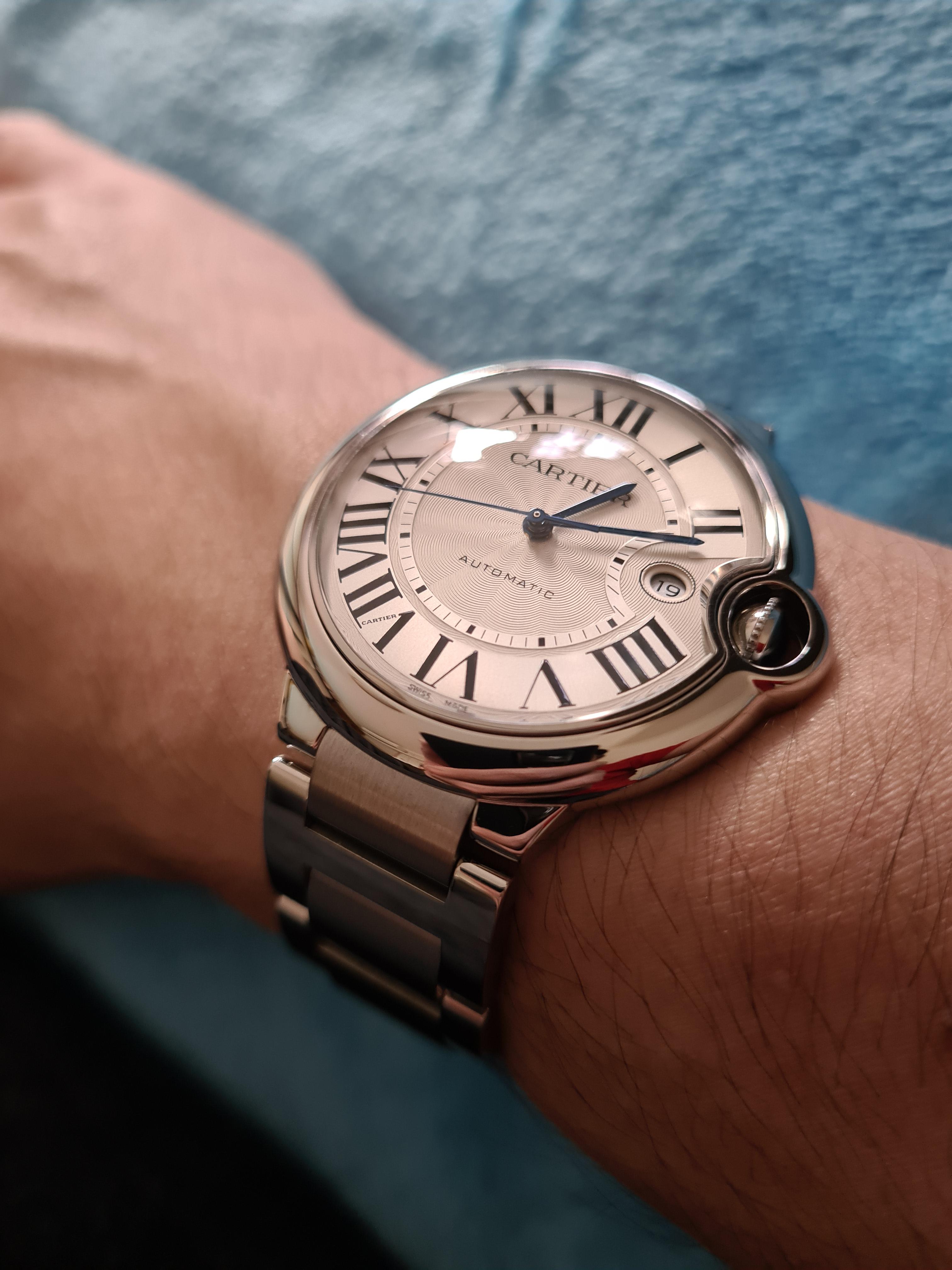 Just Arrived In Time For Xmas Cartier Ballon Bleu 42mm V6f V7 From Jtime Reptime