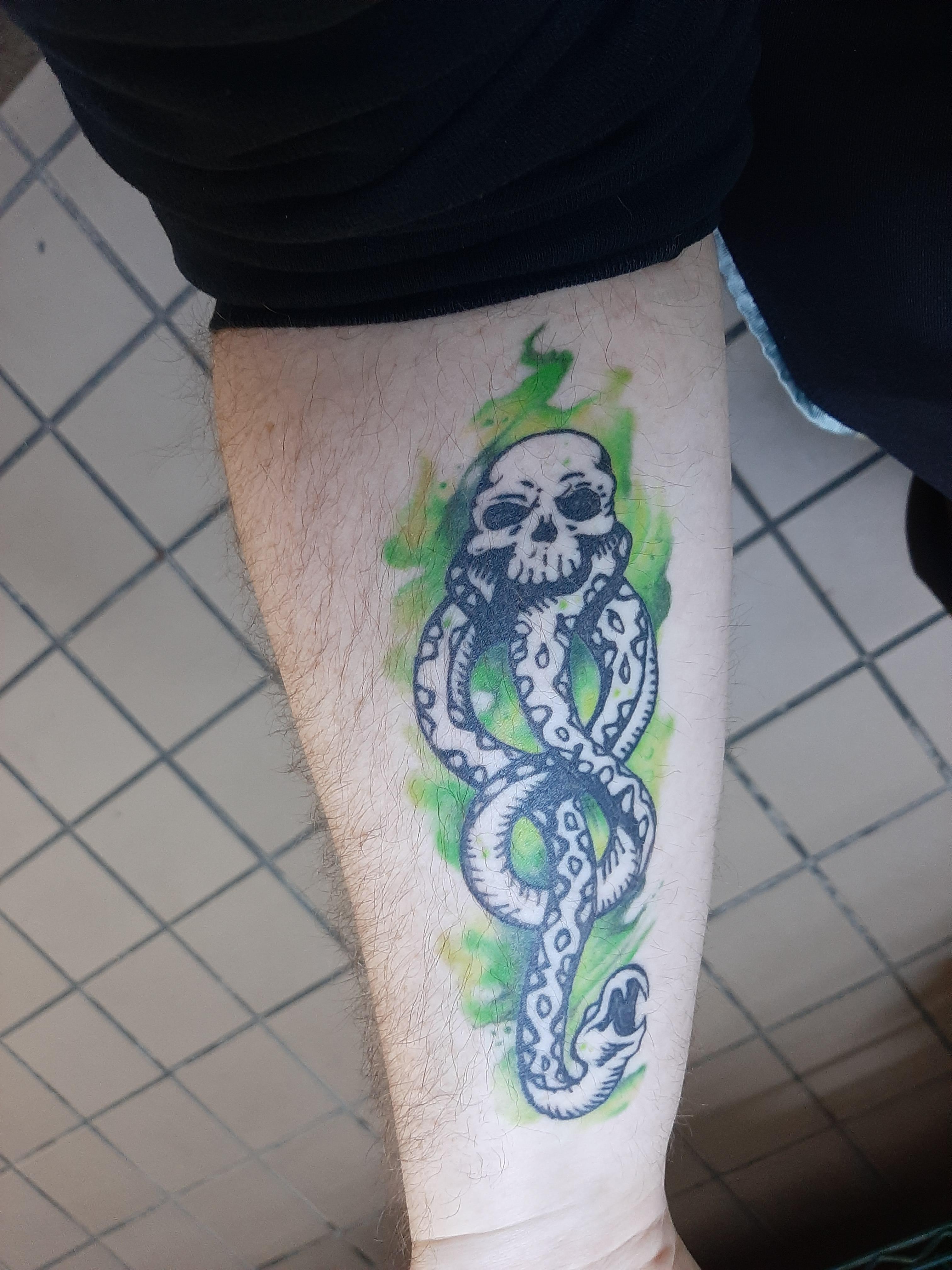 Saw Others Post Their Hp Tattoo, So Here's Mine! : R/Harrypotter 4032_x_3024_jpg
