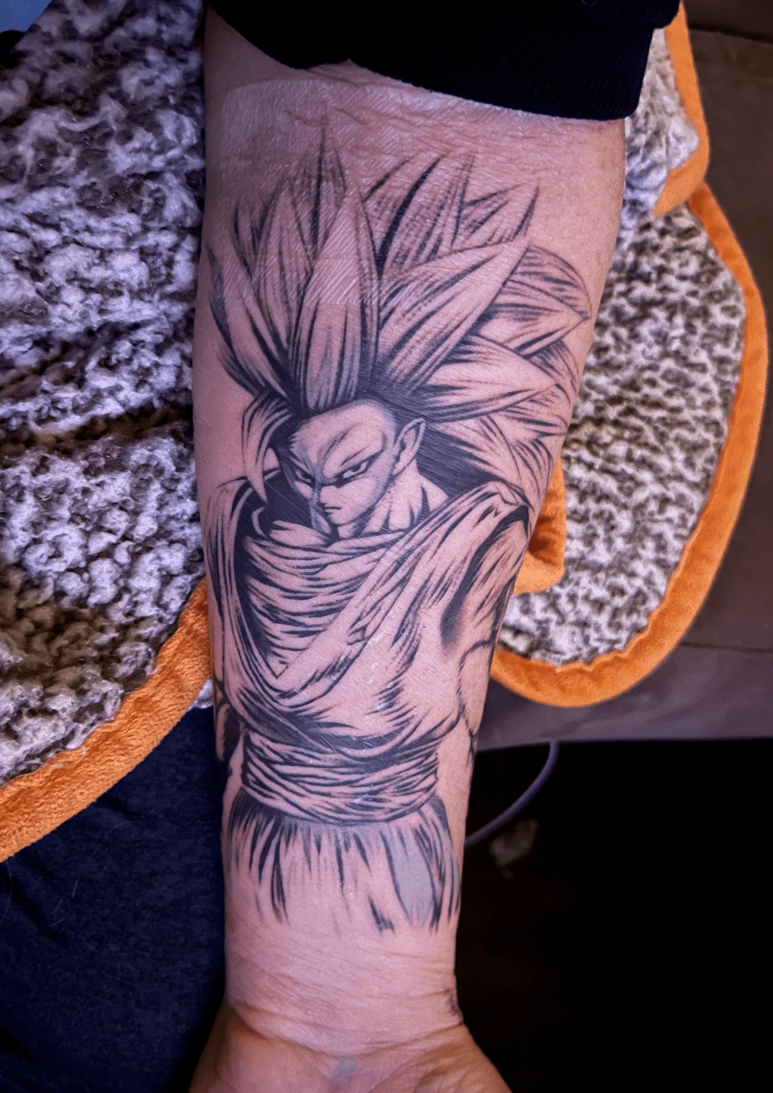Tatuagem do goku