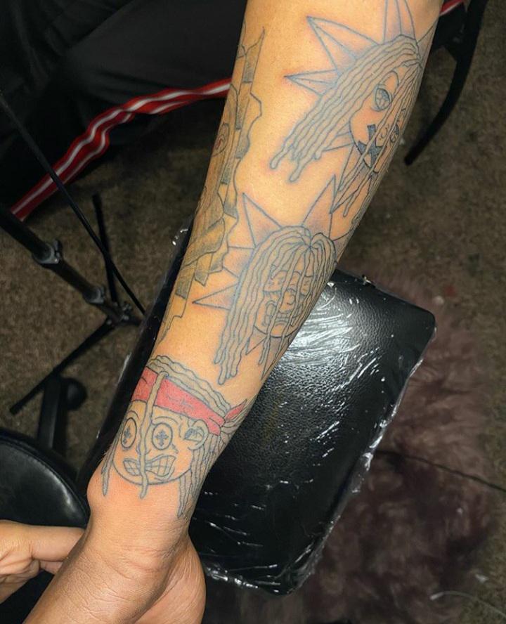 Speak No Evil , See No Evil , Hear No Evil .. Glo Gang Tattoo : R/Chiefkeef 888_x_720_jpg