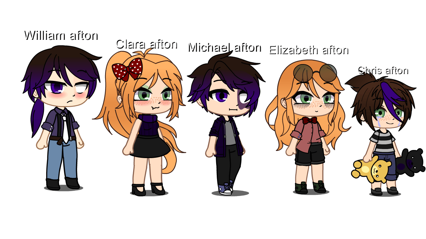 Gacha Life Clara Afton Chris Afton Animated