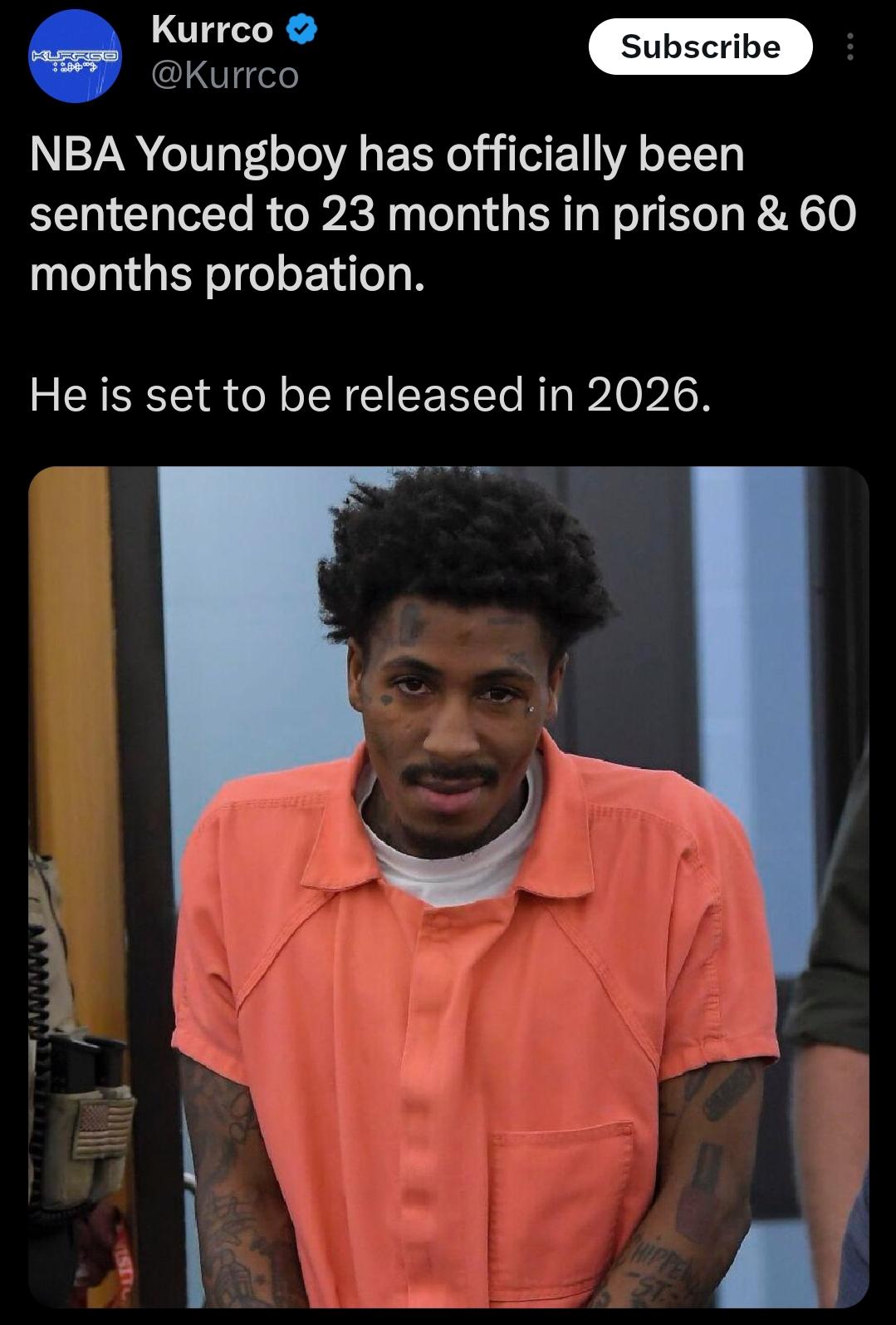 Is nba youngboy free