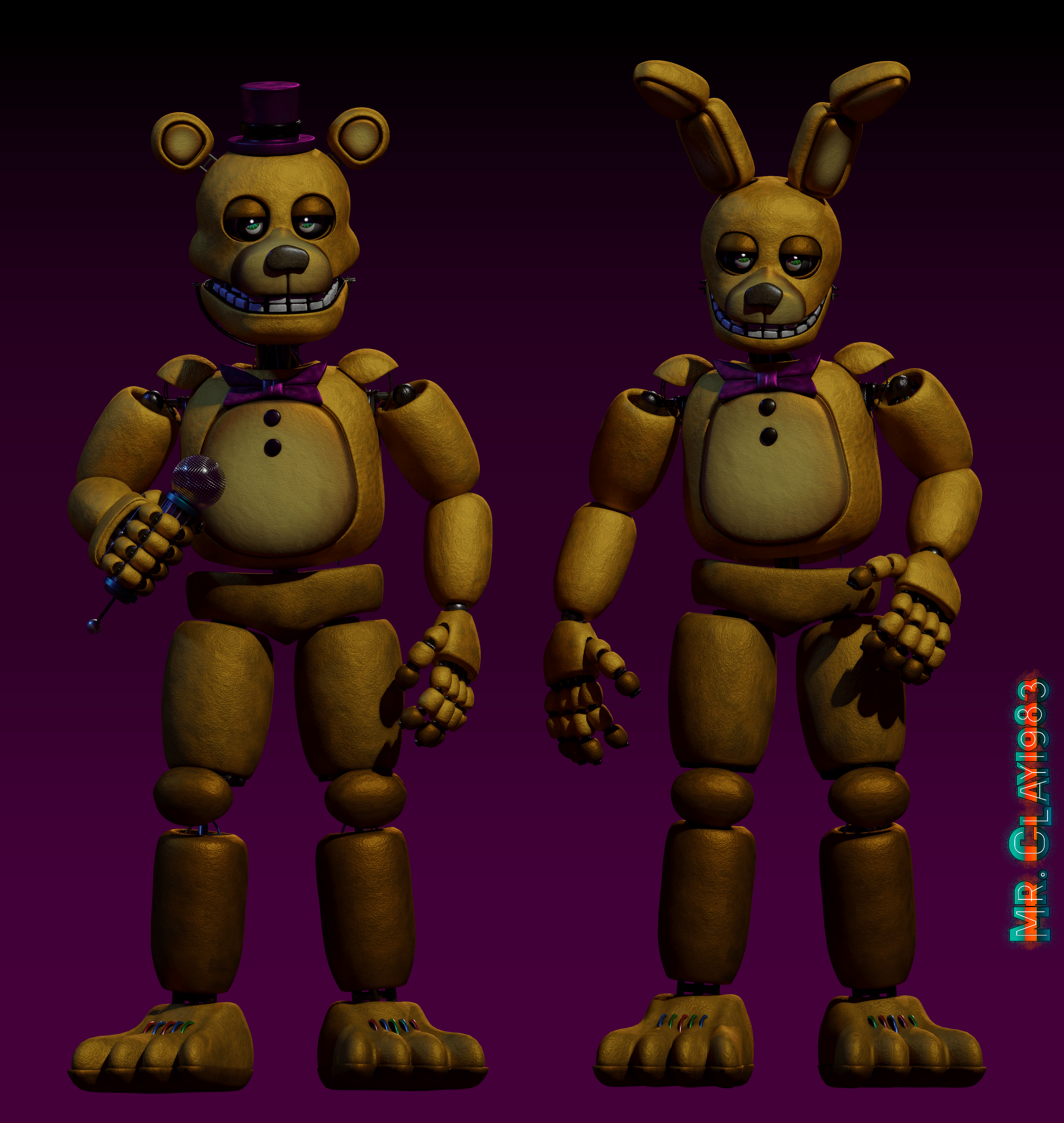 Spring bonnie x fredbear