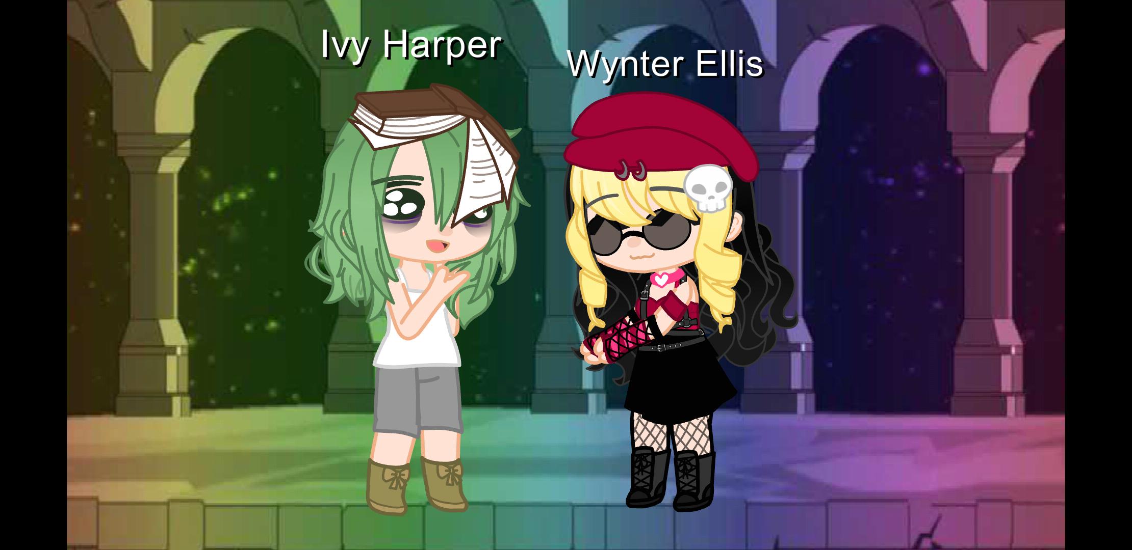 Lets play would they break up for one of your OCs (I will say what is what  when sending screen shot) with my OCs Ivy Harper, and Wynter Ellis :  rGachaClub