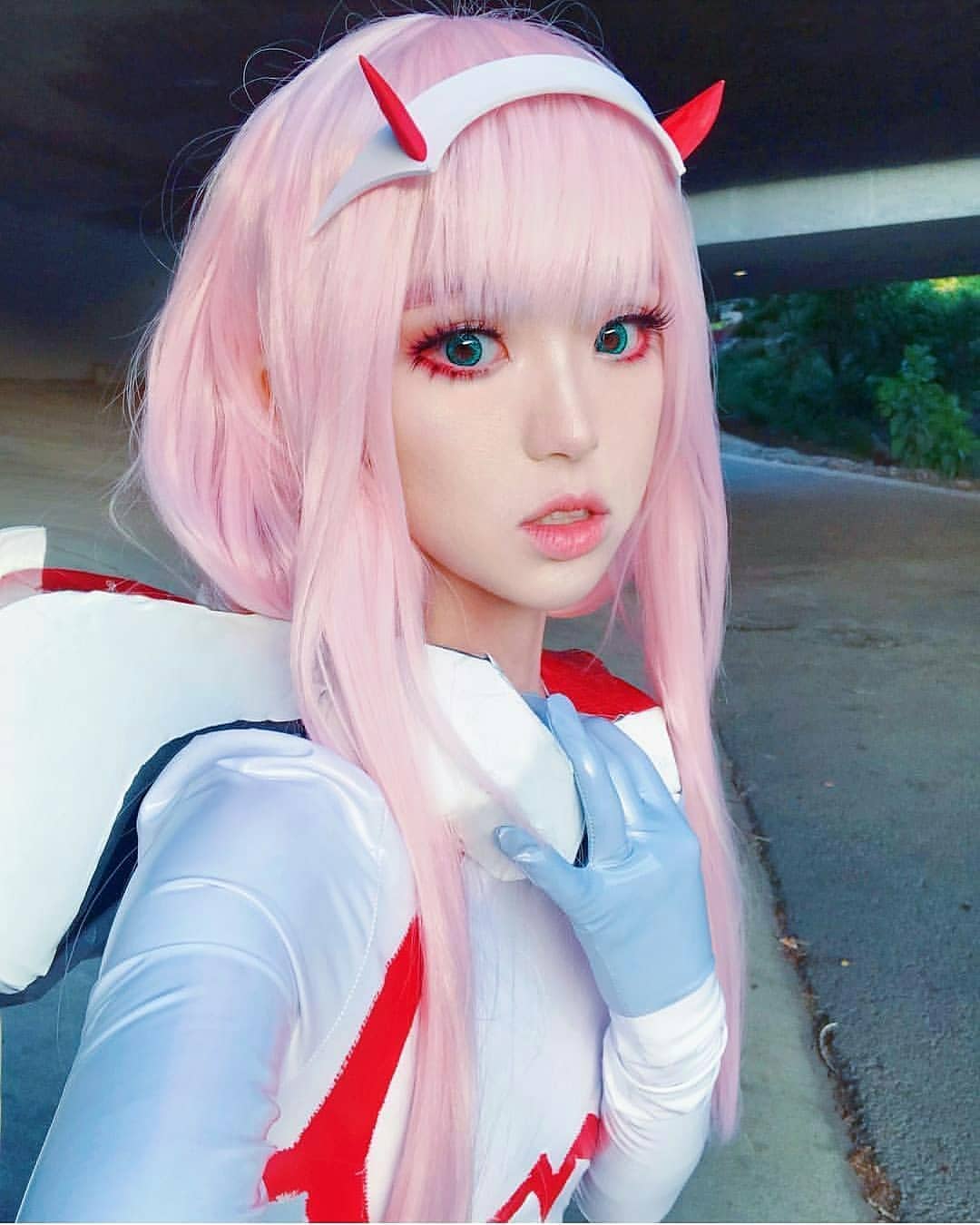 Zero two naked cosplay
