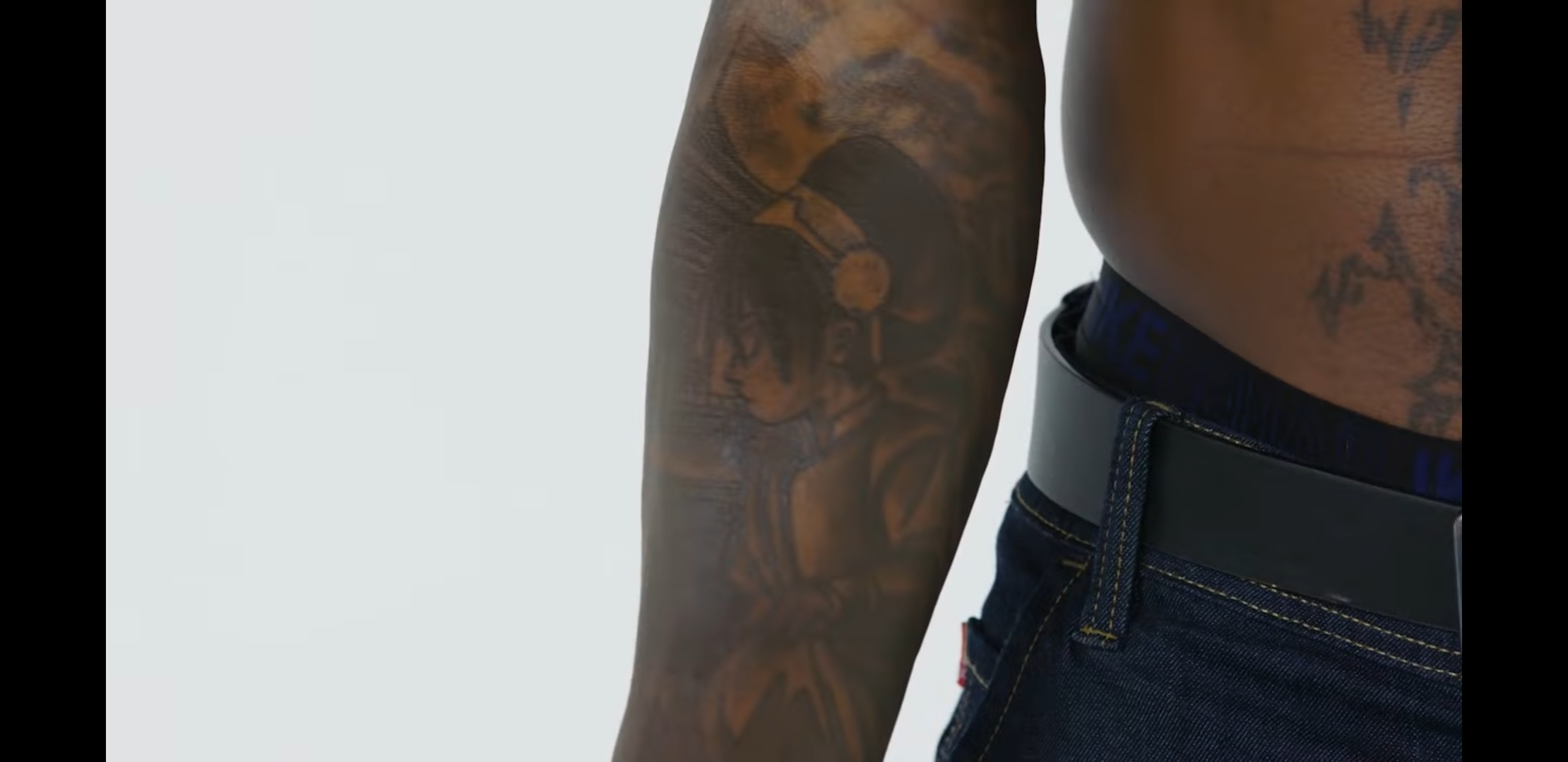 Israel Adesanya Is A New Zealand Ufc Fighter Now Ranked #4 In The Ufc Pound-For-Pound Rankings. He Is A Massive Atla Fan! He Has A Tattoo Of Toph Beifong On His Forearm 1080_x_2220_jpg