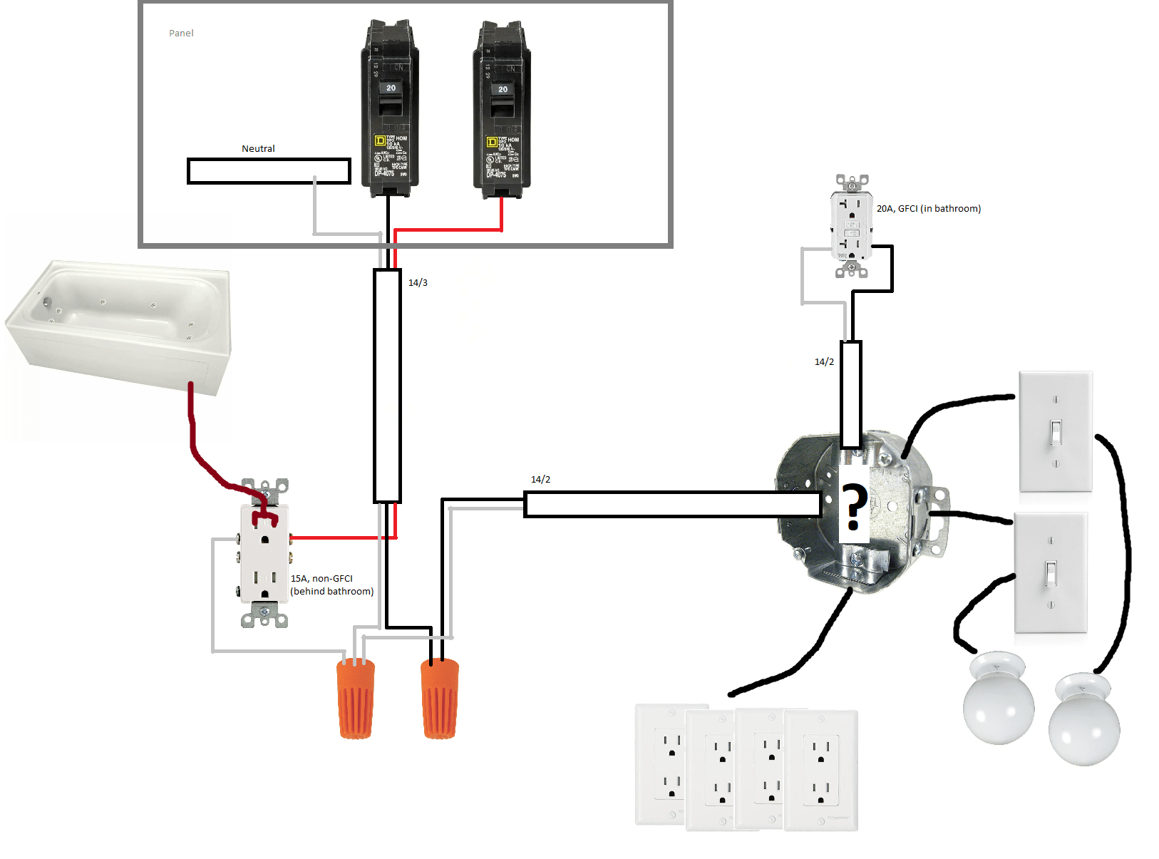 15 Amp Electrical Wiring Diagrams Extending A Circuit From Generator 15 Amp Electrical Wiring Diagrams Extending A Circuit From Generator