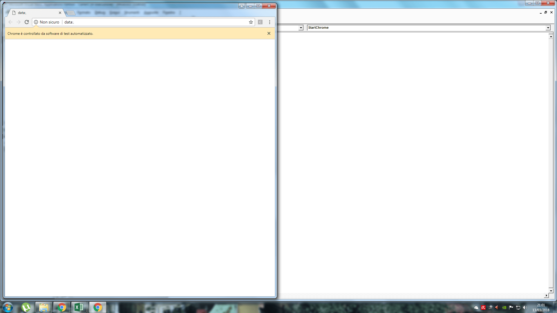 google chrome - vba-Excel: Selenium.Start not work. Why? - Super User