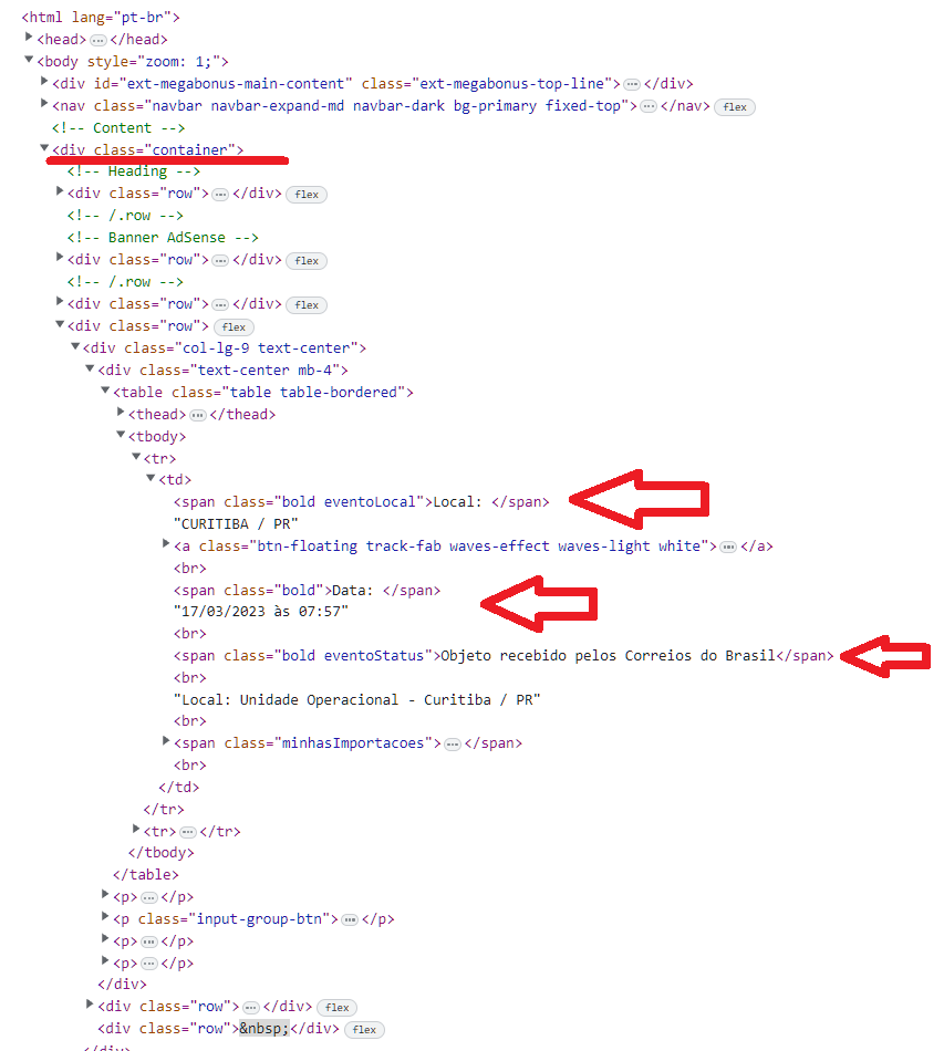 excel - Extracting text using Selenium in VBA - Stack Overflow