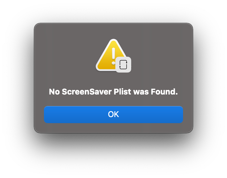 Apple Demo Laptop Screen Saver App Not Working Stack Overflow