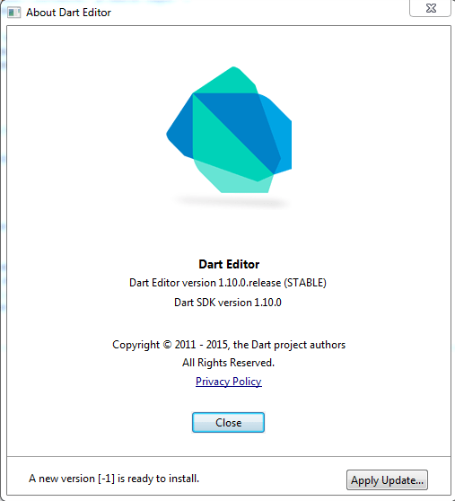 Dart Editor Update Failed Unable To Shutdown Analysis Server Stack Overflow