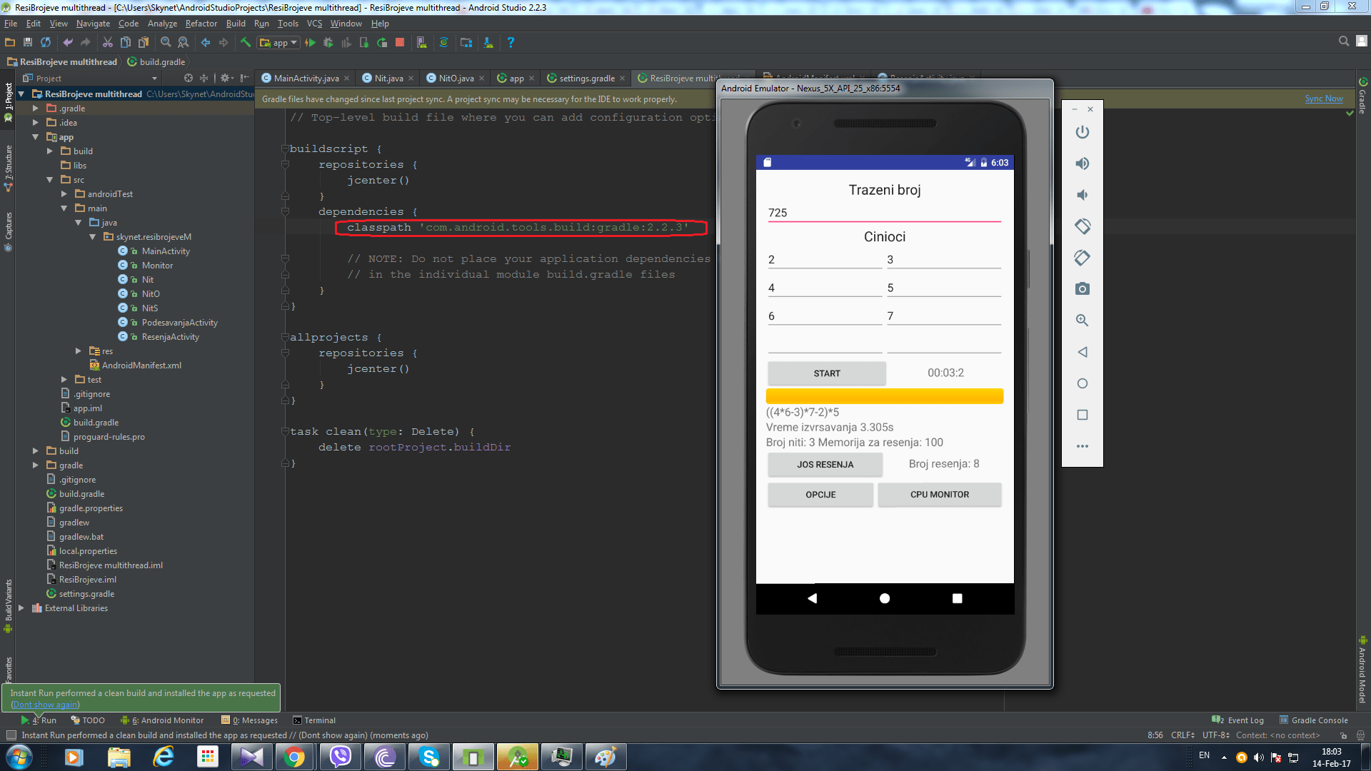 Android App Performance On Android Studio Updated From Gradle 1 5 To 2 2 3 Stack Overflow
