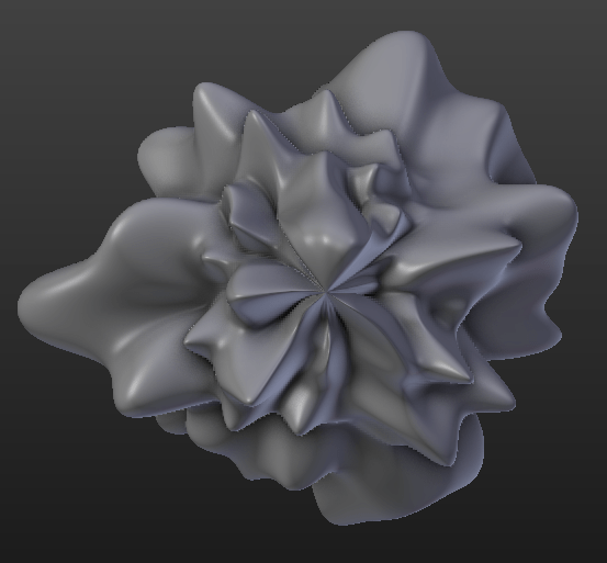 How Do I Make An Abstract 3d Waveform Deformed Surface Blender Stack Exchange