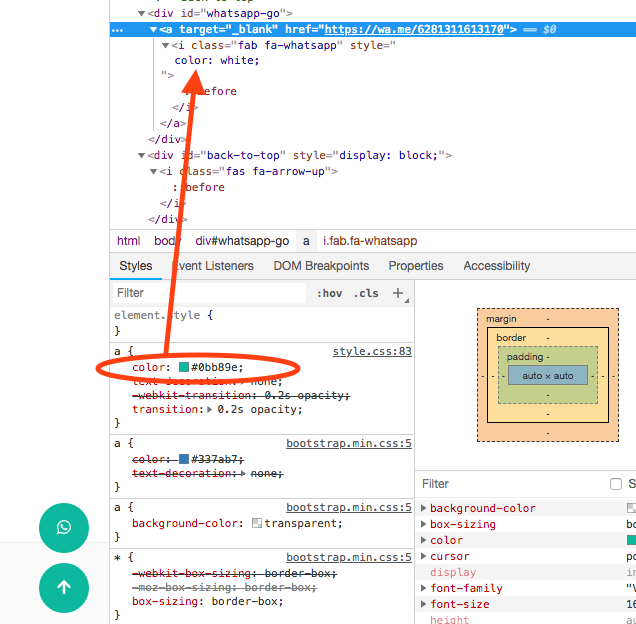 Why Don T Font Awesome Icons Show Up In My Anchor Stack Overflow