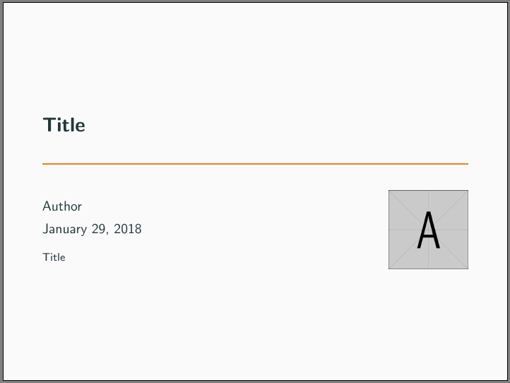 Beamer Specify Logo Position In Title Page Tex Latex Stack Exchange